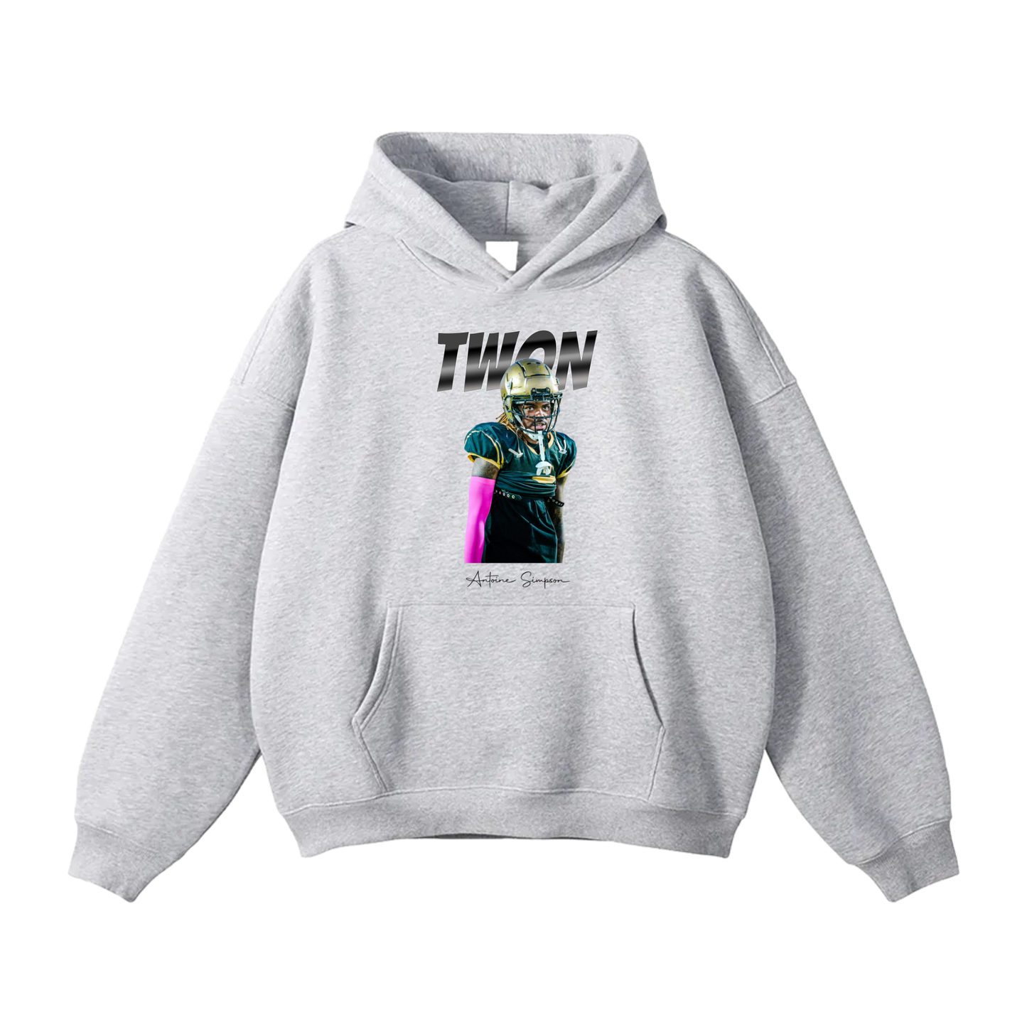 Antoine Simpson Oversize Fleeced Hoodie