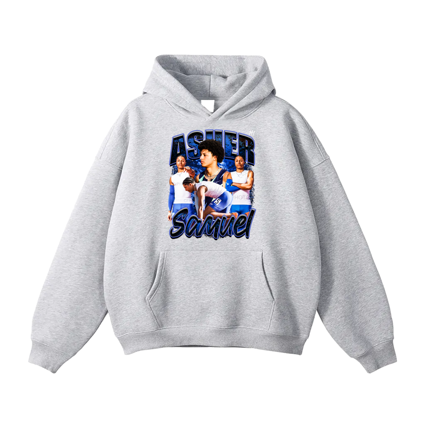 Asher Samuel Oversize Fleeced Hoodie