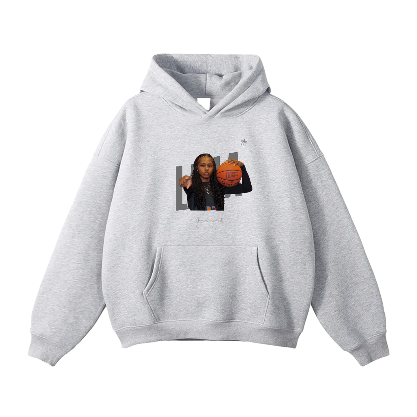 Laila Hamiel Oversize Fleeced Hoodie