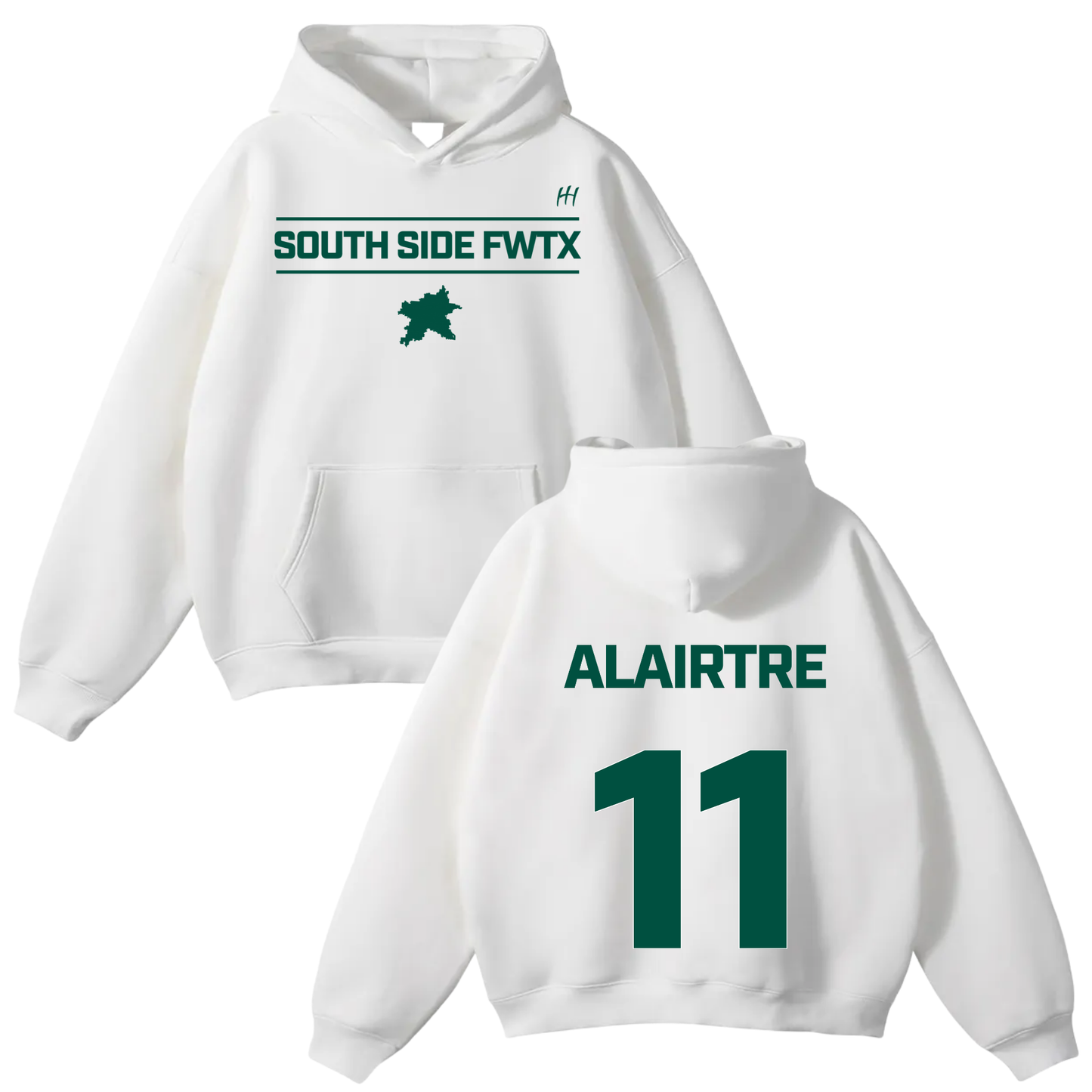 Alairtre Mcqueen Oversize Fleeced Hoodie