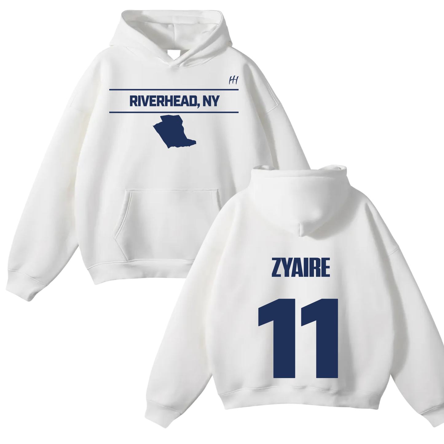 Zyaire Hartfield Oversize Fleeced Hoodie