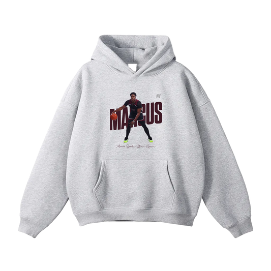 Marcus Sasuke-Steven Green Oversize Fleeced Hoodie