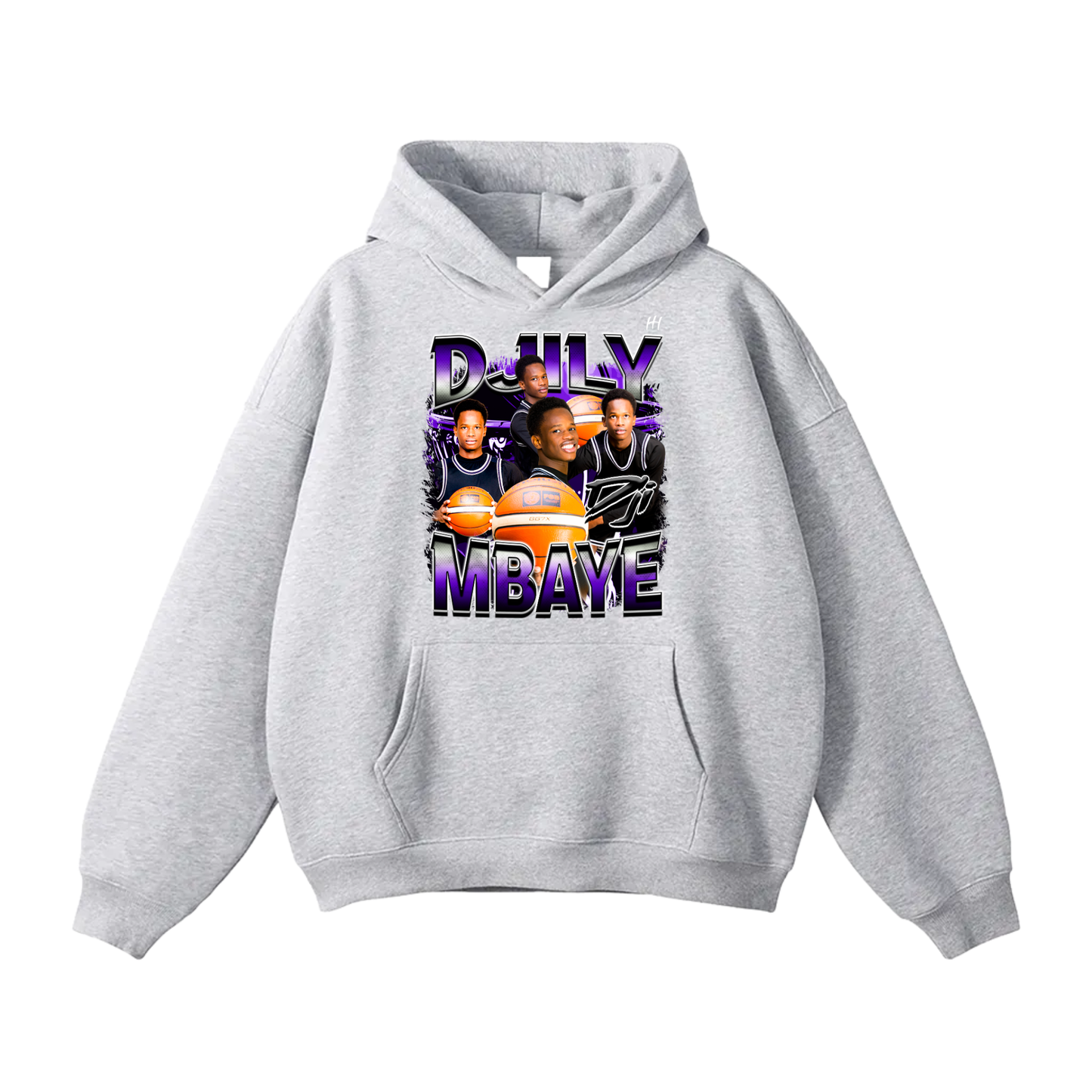 Djily Mbaye Oversize Fleeced Hoodie