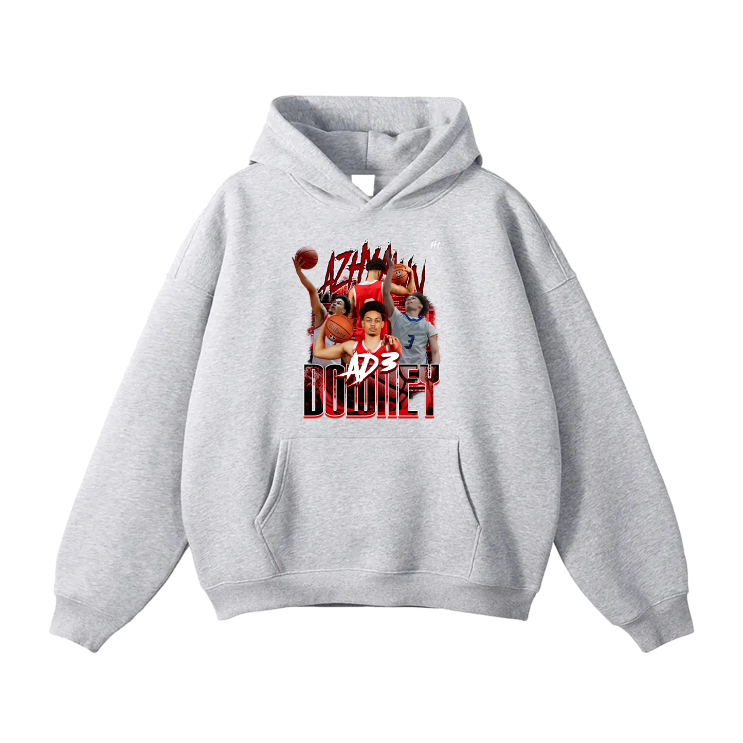 Azhyawn Downey Oversize Fleeced Hoodie