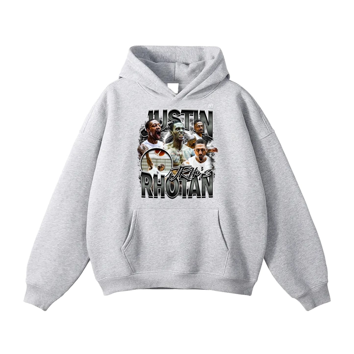 Justin Rhotan Oversize Fleeced Hoodie