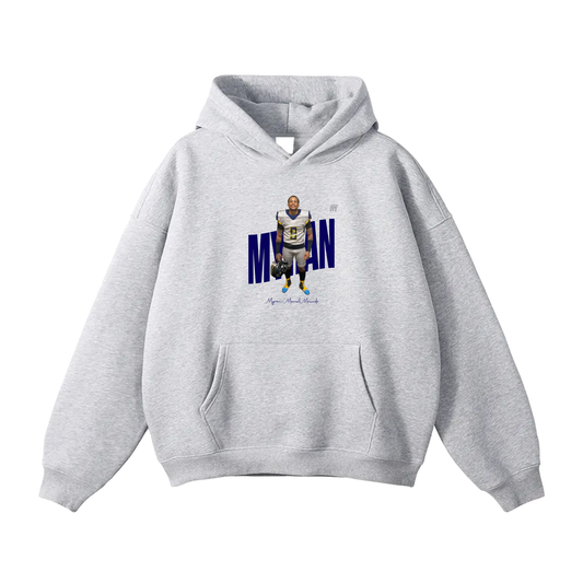 Myran Marcel Mounds Oversize Fleeced Hoodie