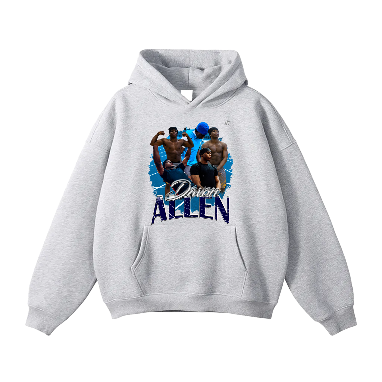 Davon Allen Oversize Fleeced Hoodie