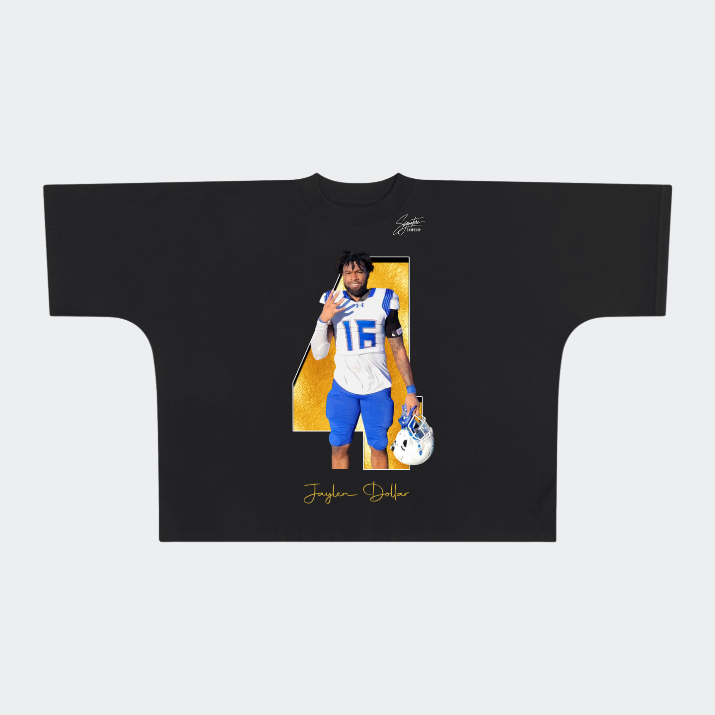Jaylen Dollar Premium Drop Shoulder/Boxy Tee