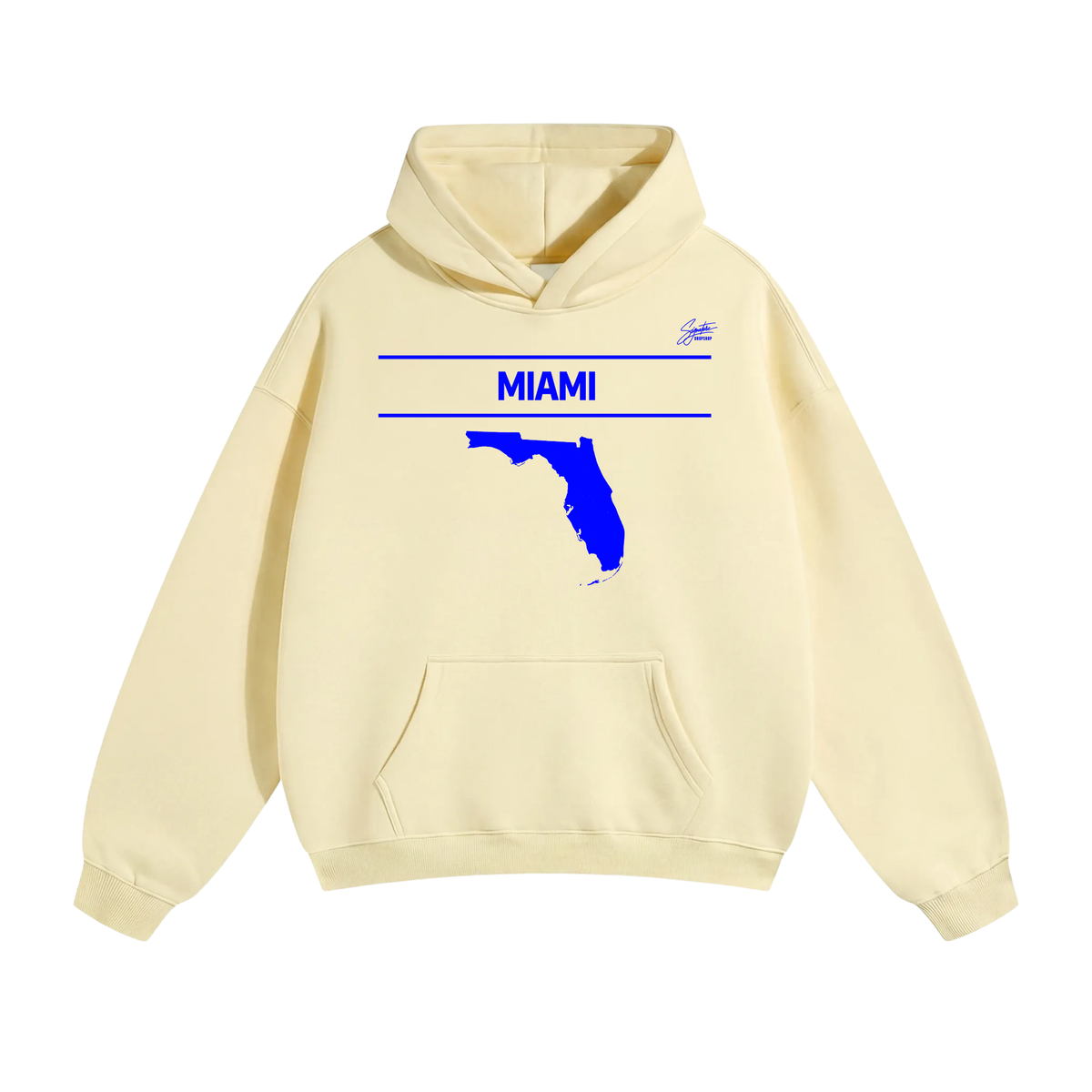 Jeremiah Gibson Oversize Fleeced Hoodie