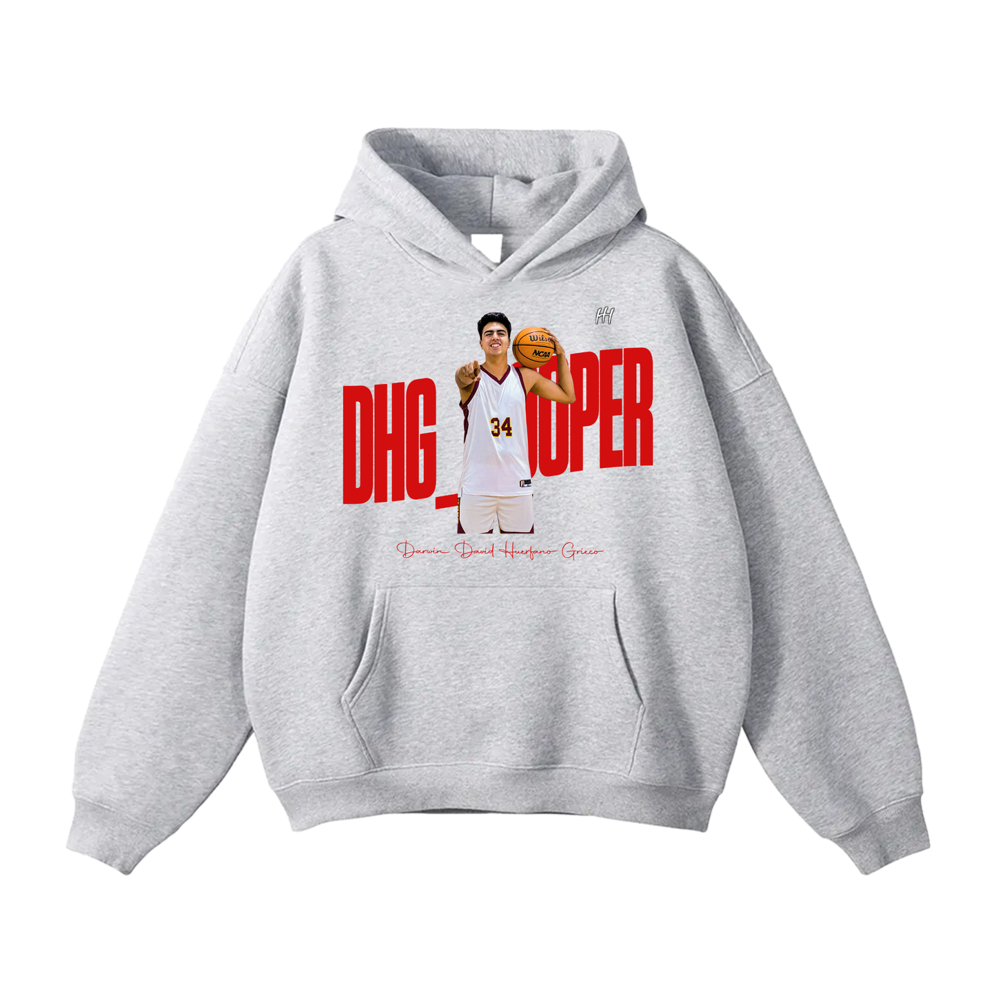Darwin David Huerfano Grieco Oversize Fleeced Hoodie