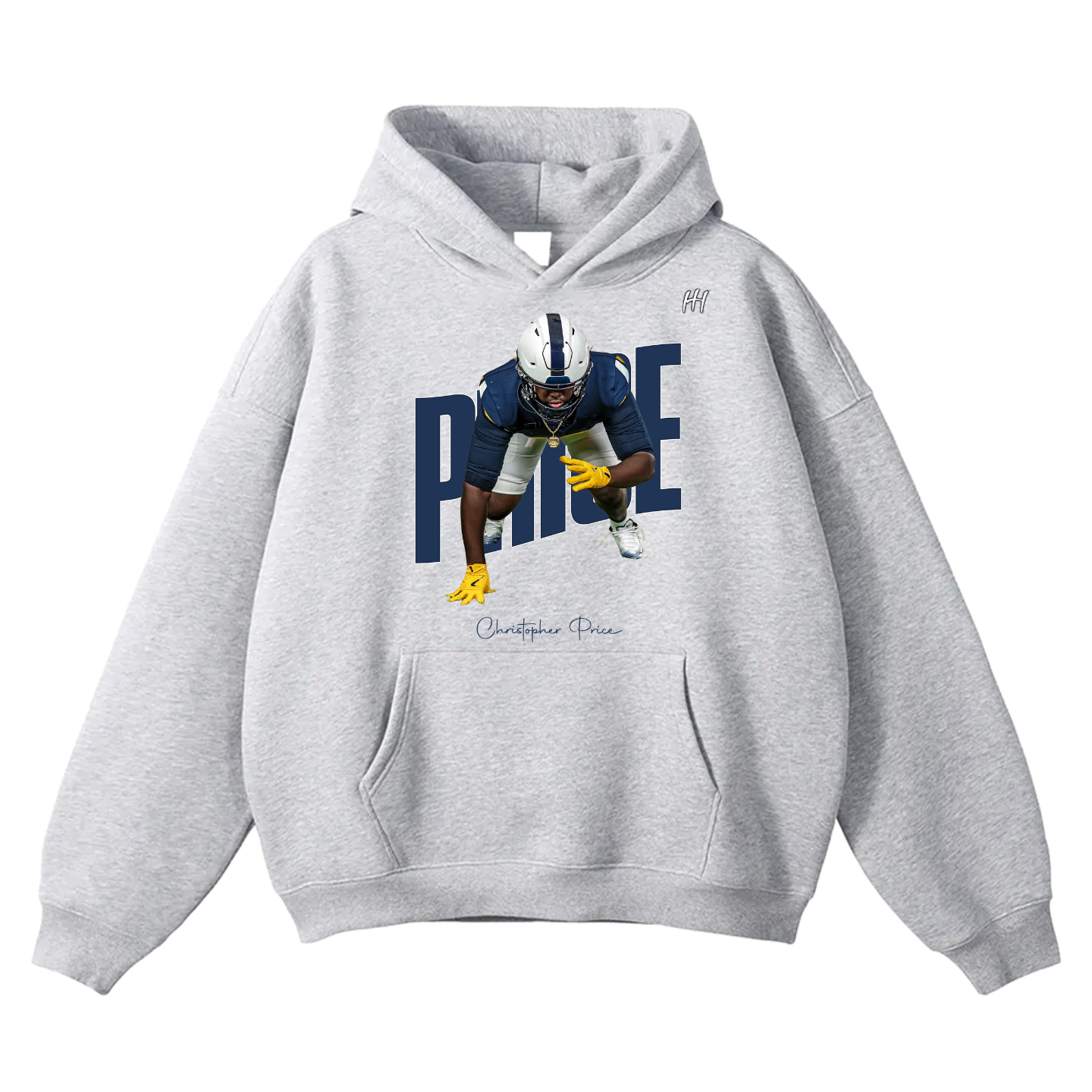 Christopher Price Oversize Fleeced Hoodie