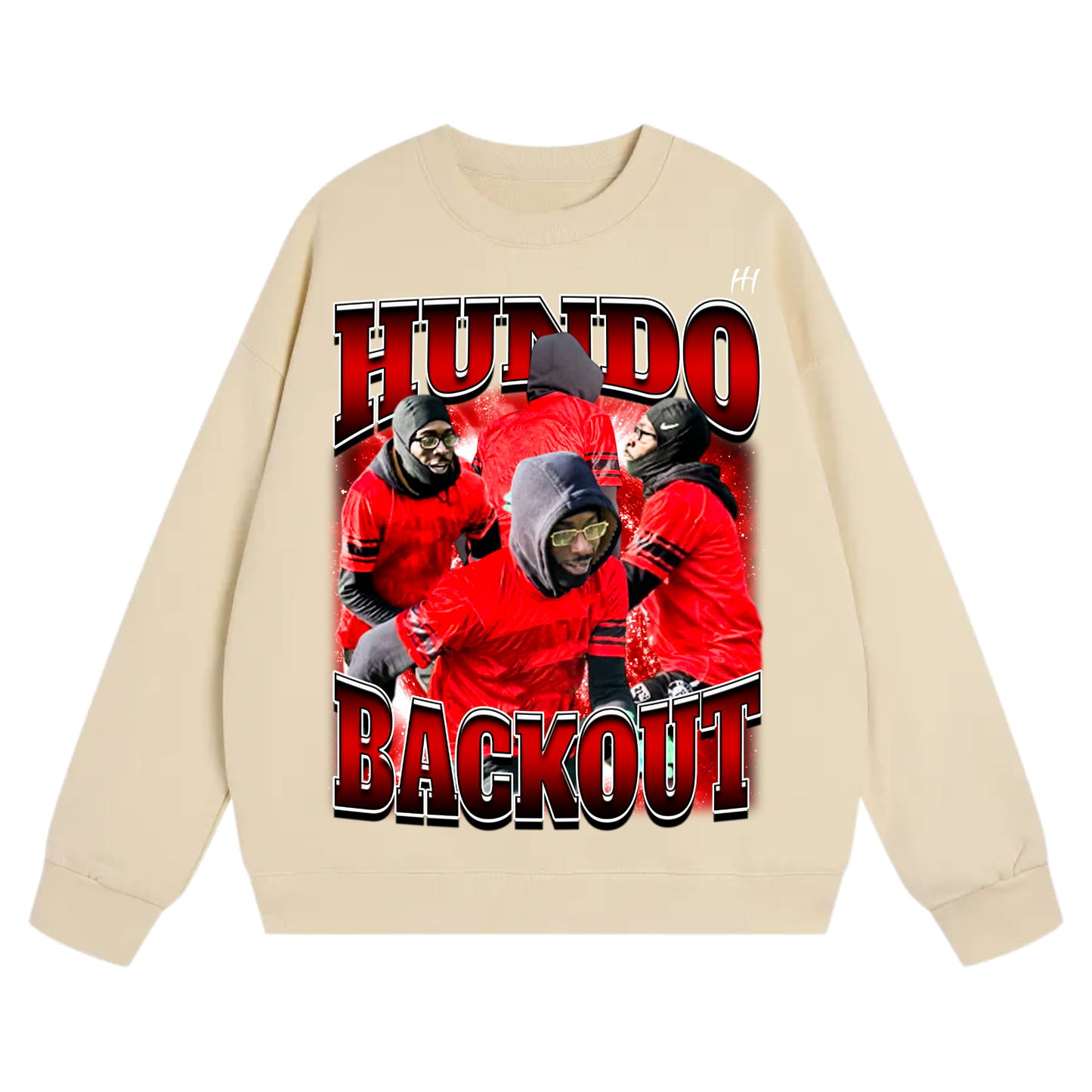 Hundo Backout Heavyweight Crewneck Sweatshirt