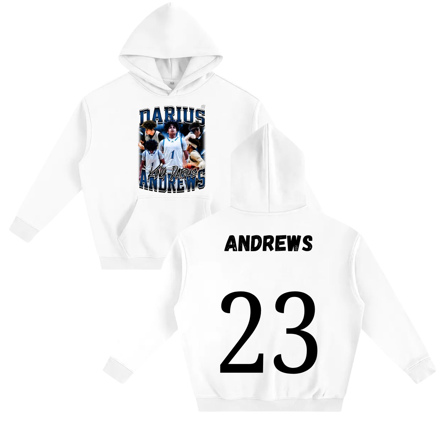 Darius Andrews Oversize Fleeced Hoodie