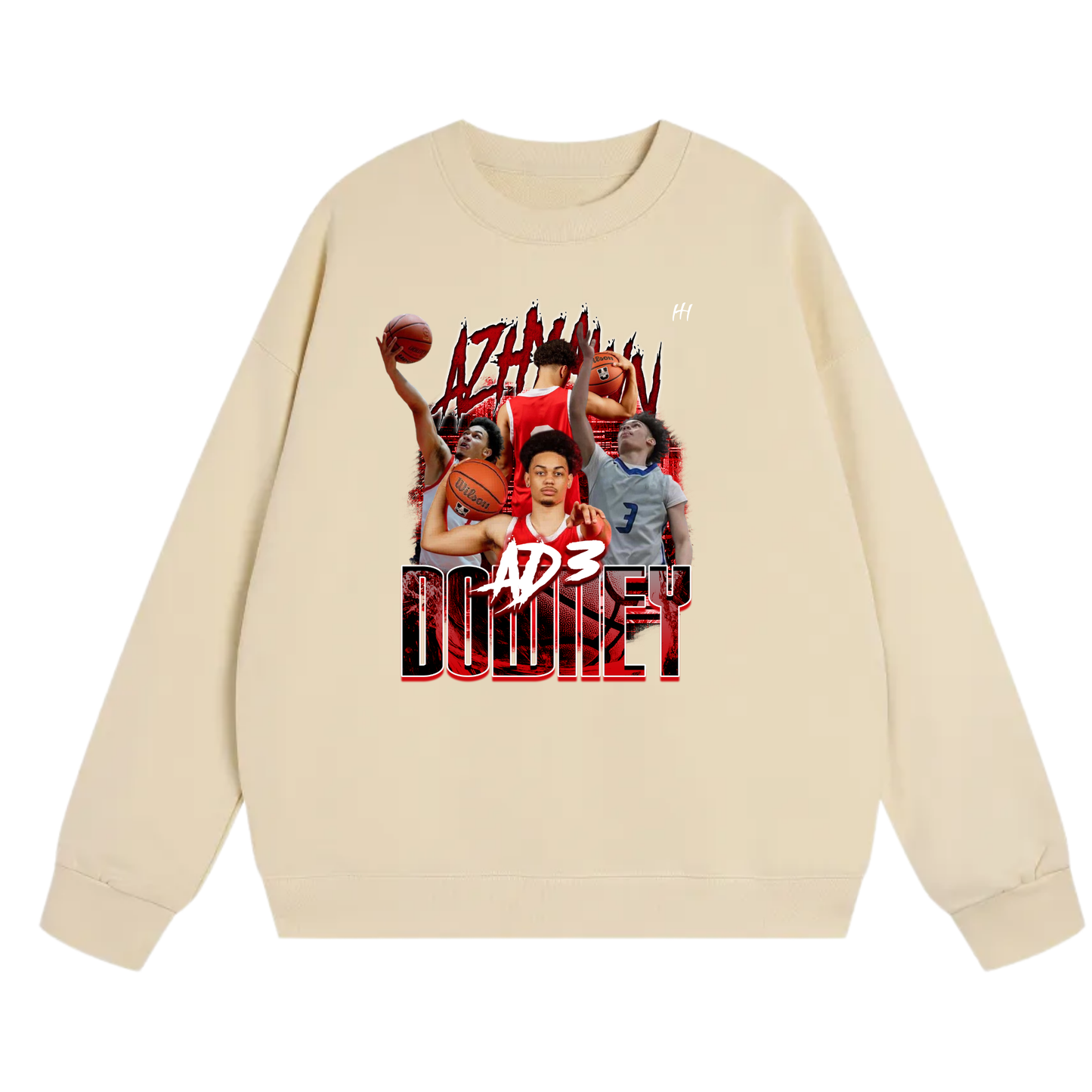 Azhyawn Downey Heavyweight Crewneck Sweatshirt