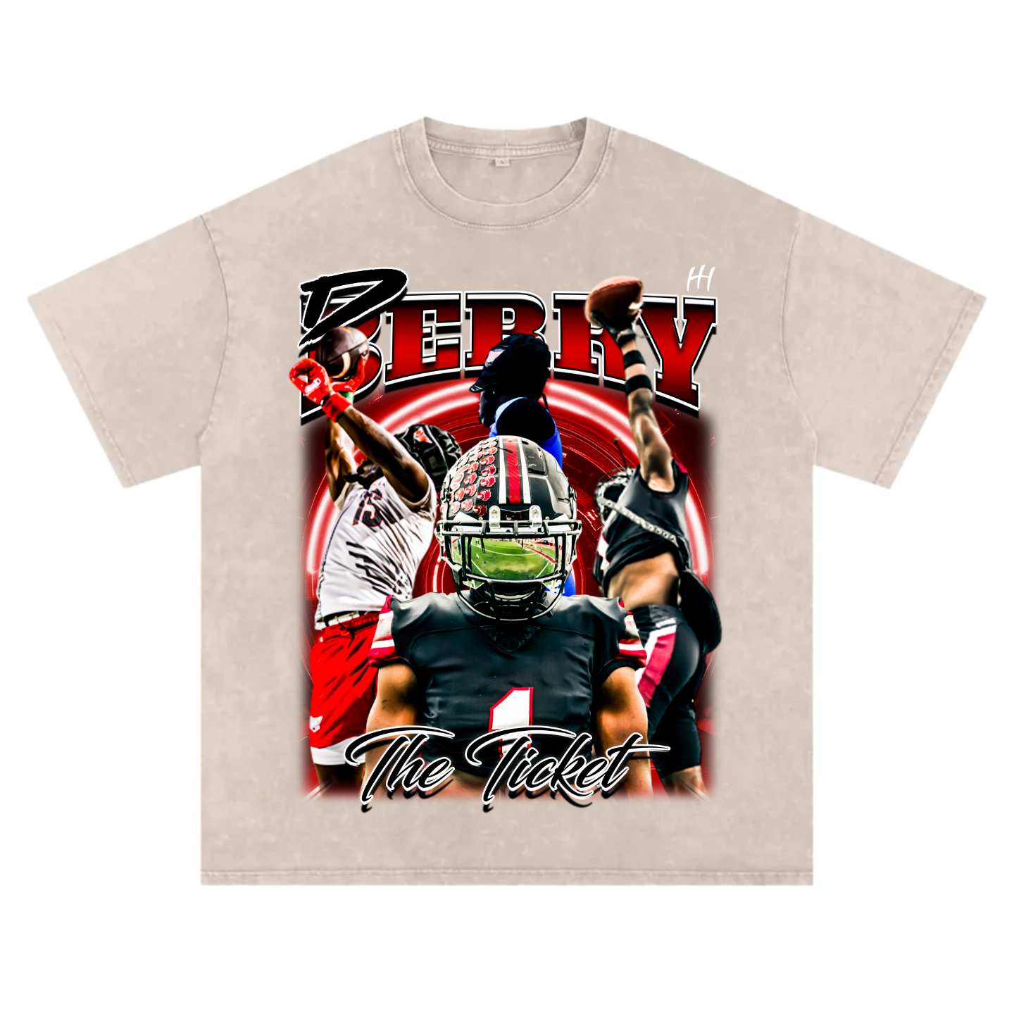 D Berry Oversized T-shirt