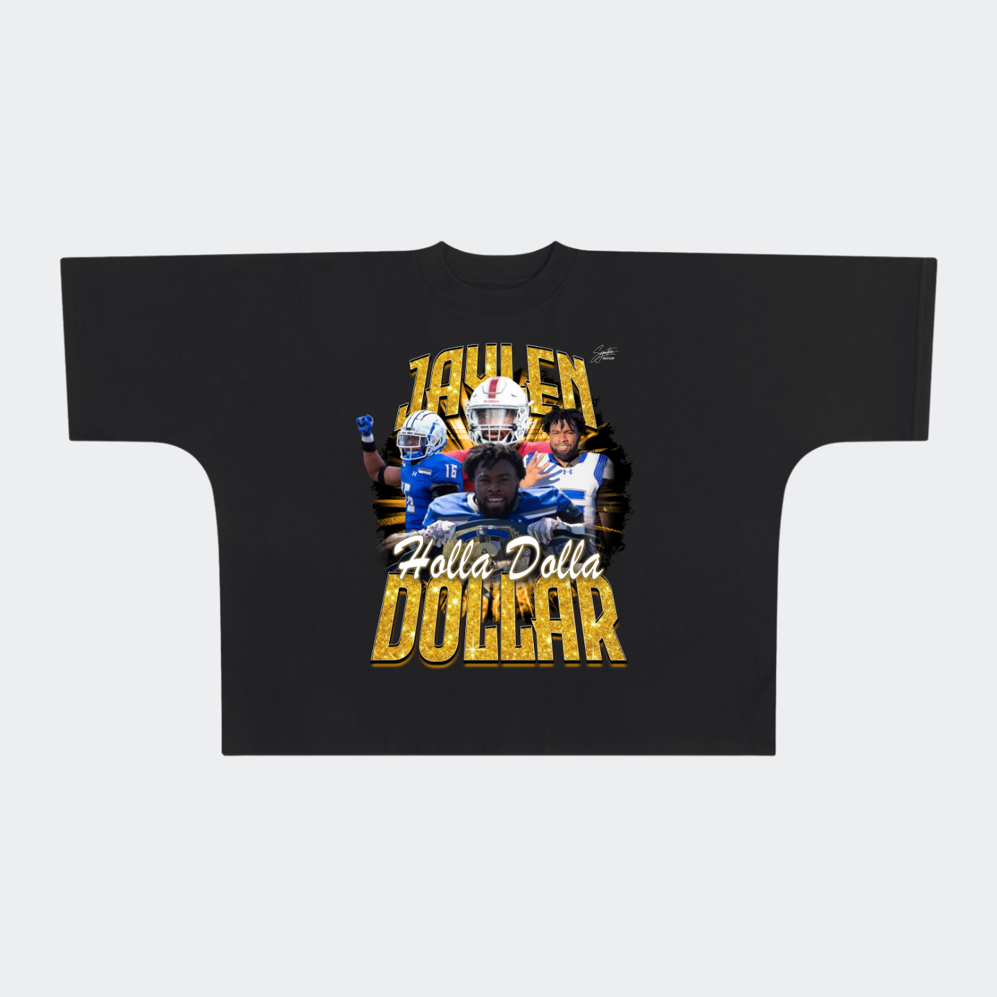 Jaylen Dollar Premium Drop Shoulder/Boxy Tee