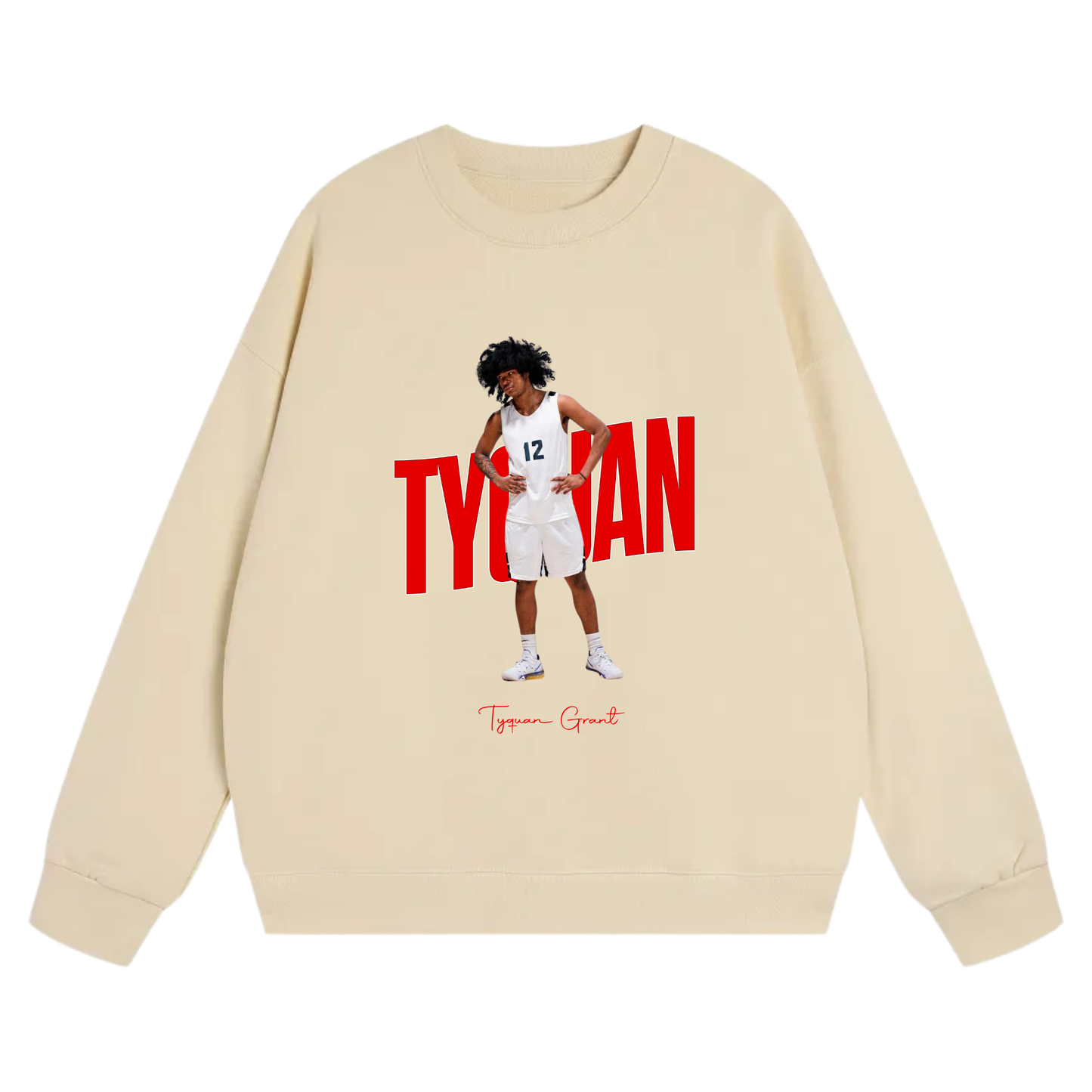 Tyquan Grant Heavyweight Crewneck Sweatshirt