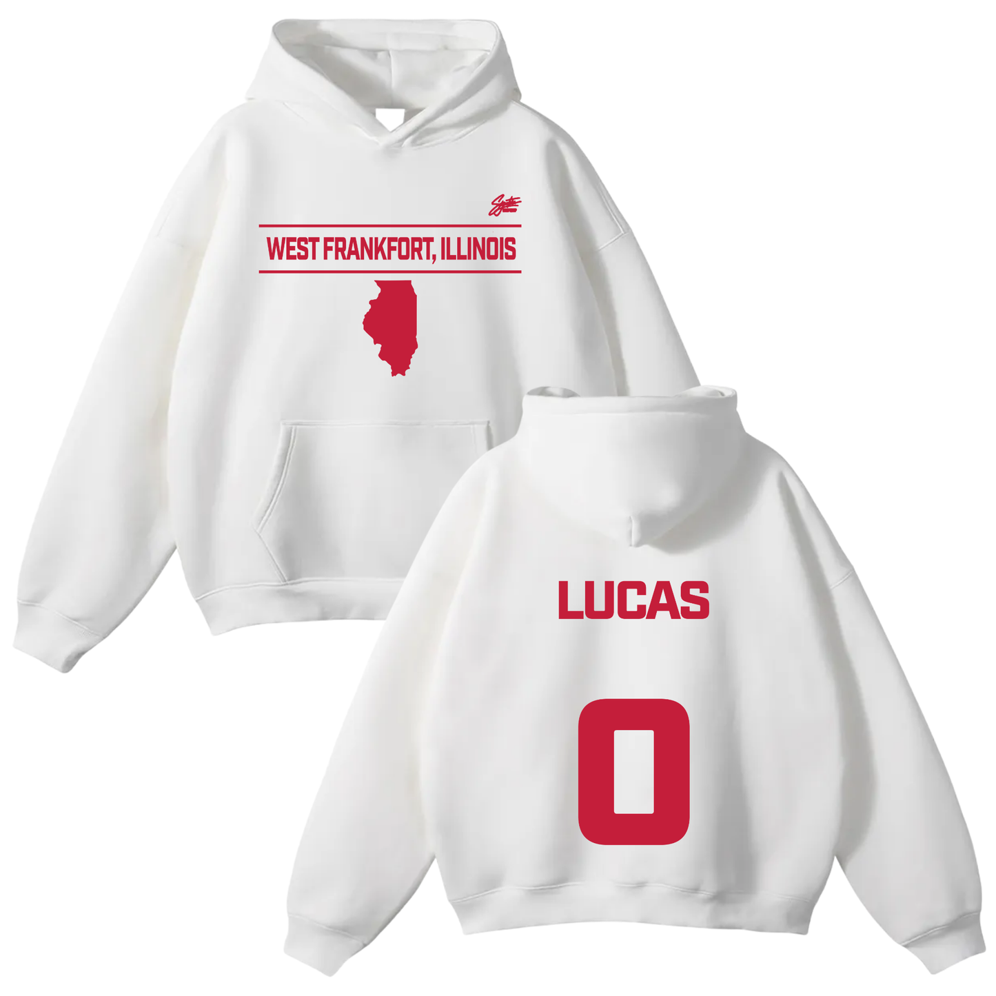 Lucas Moak Oversize Fleeced Hoodie