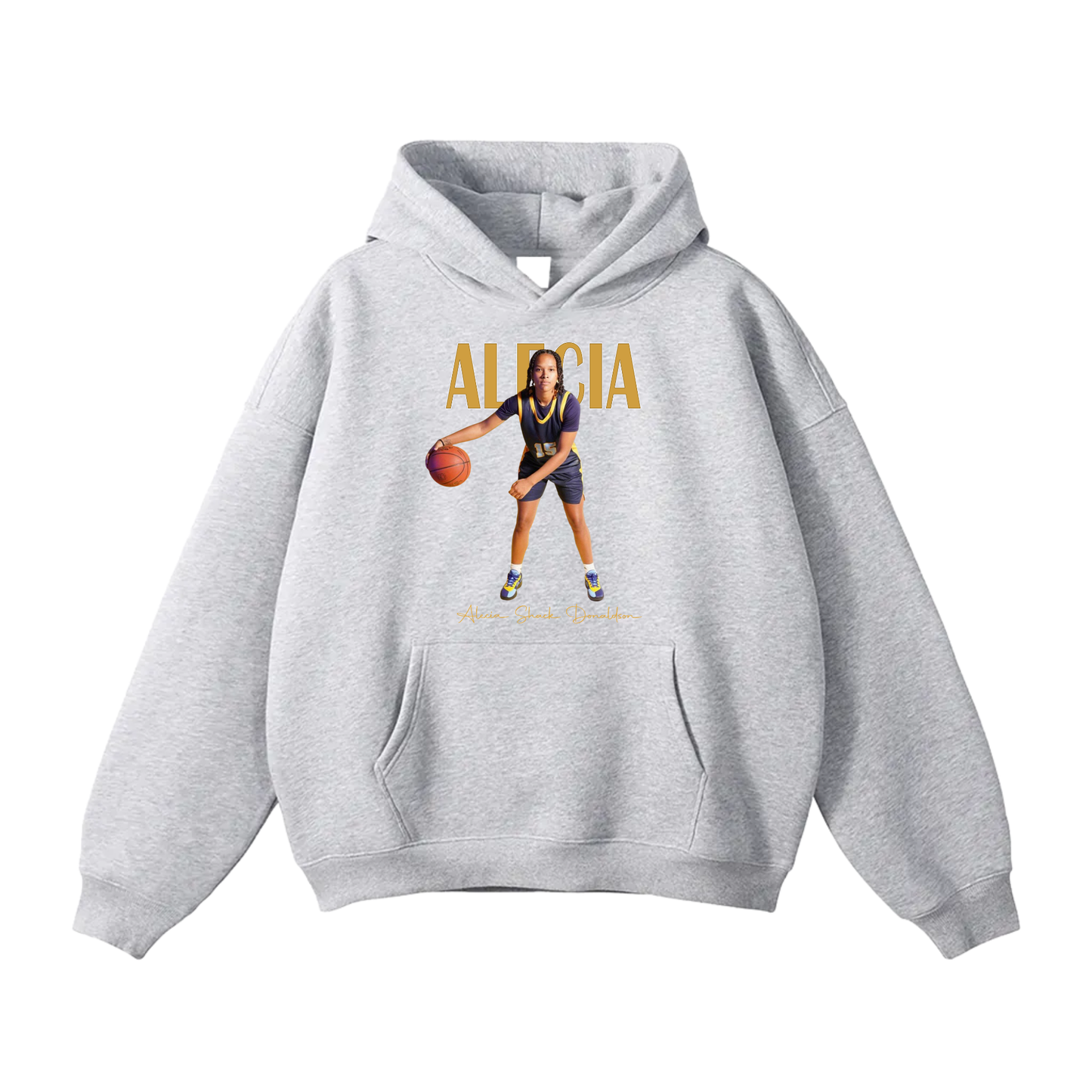 Alecia Shack Donaldson Oversize Fleeced Hoodie