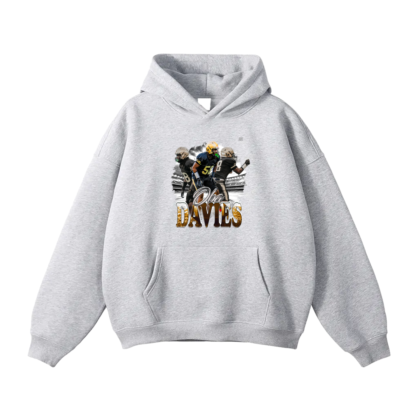 Oba Davies Oversize Fleeced Hoodie