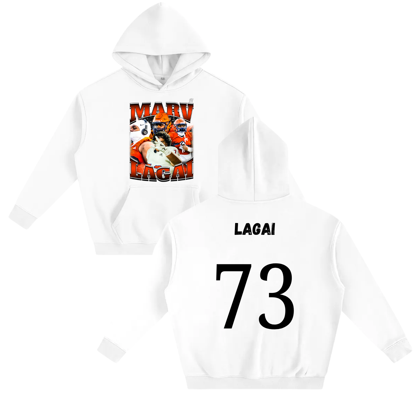Marv Lagai Oversize Fleeced Hoodie