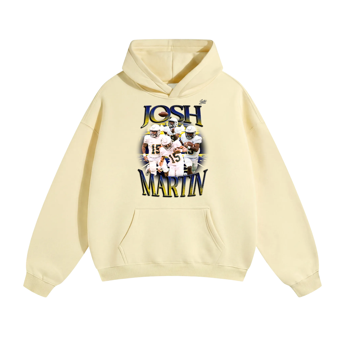 Josh Martin Oversize Fleeced Hoodie