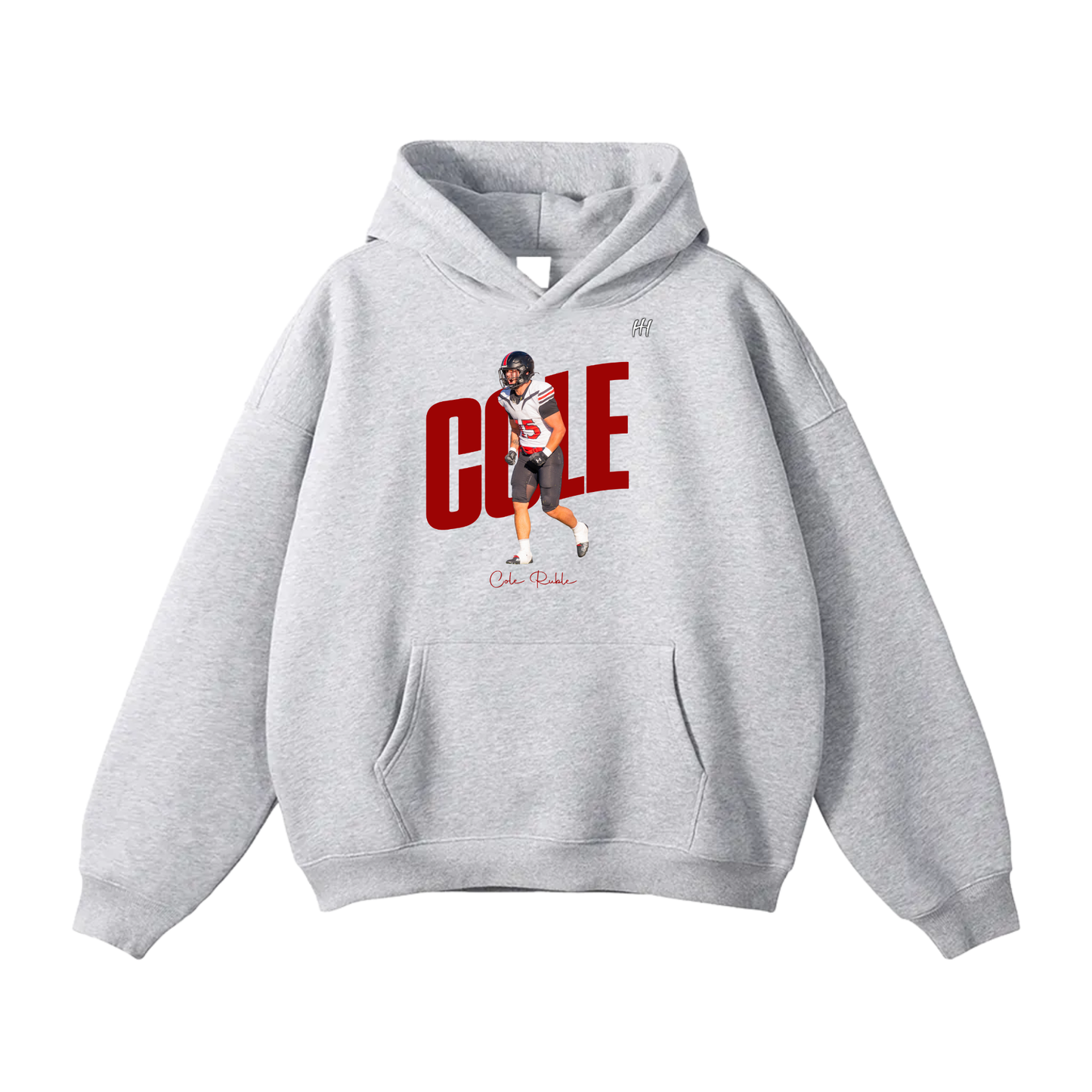 Cole Ruble Oversize Fleeced Hoodie