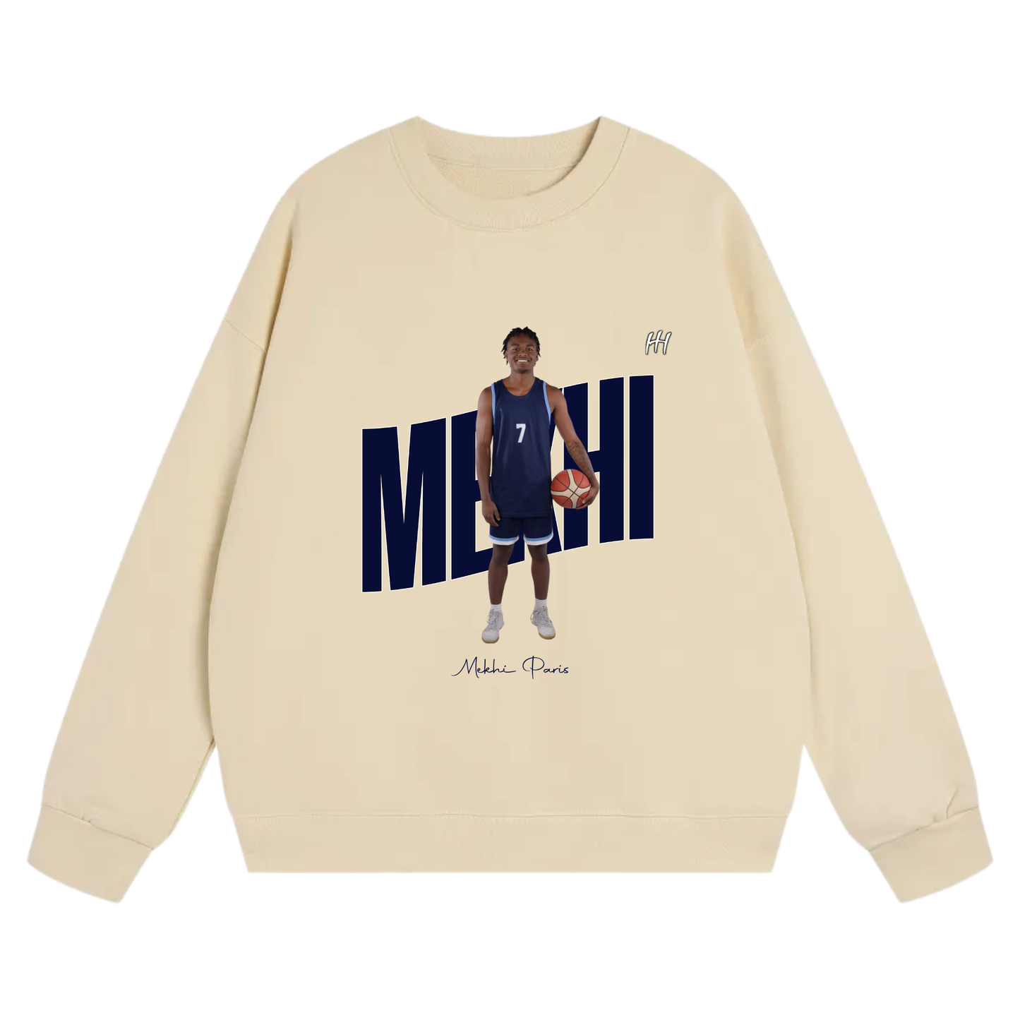 Mekhi Paris Heavyweight Crewneck Sweatshirt