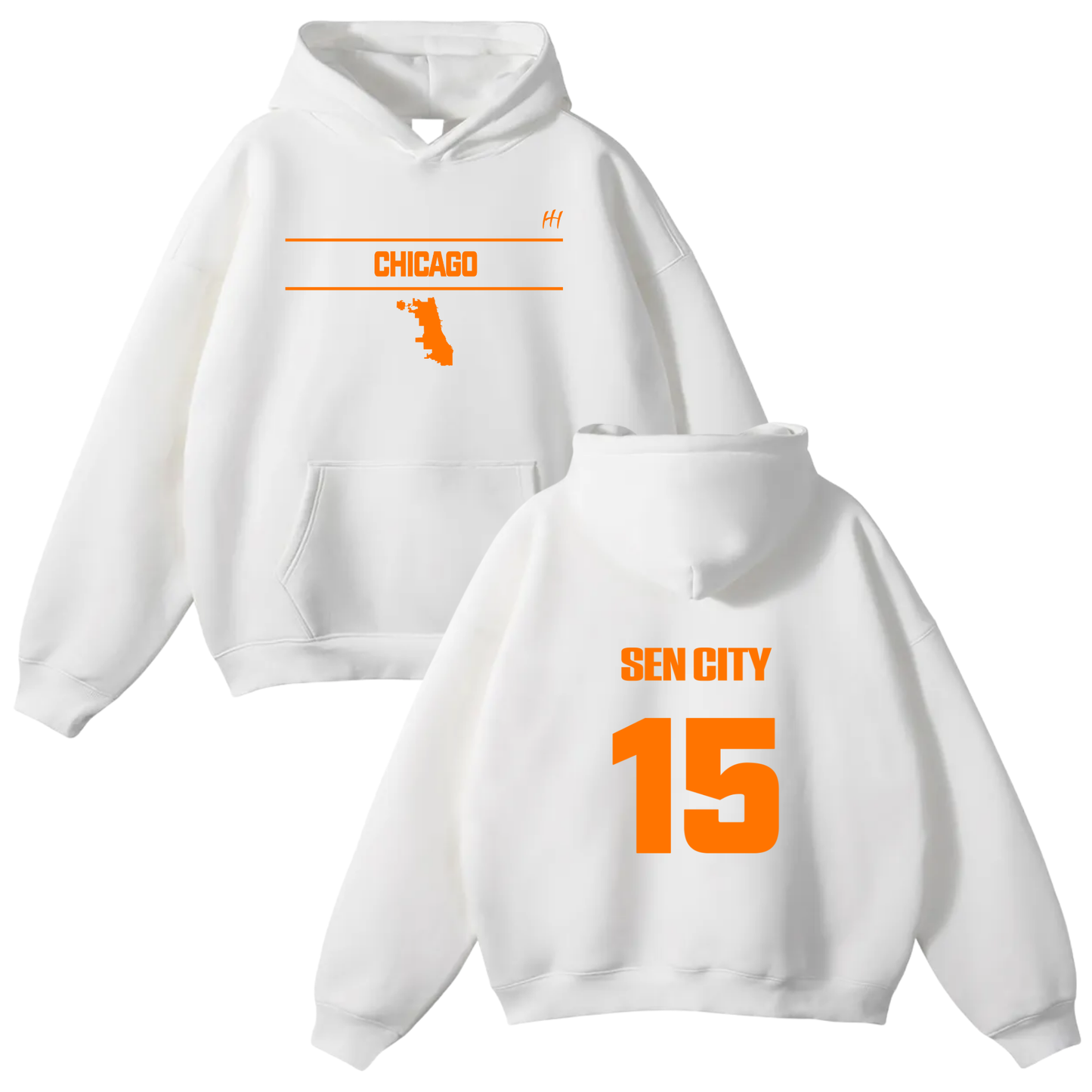Arsenio Ahmad Arrington Oversize Fleeced Hoodie