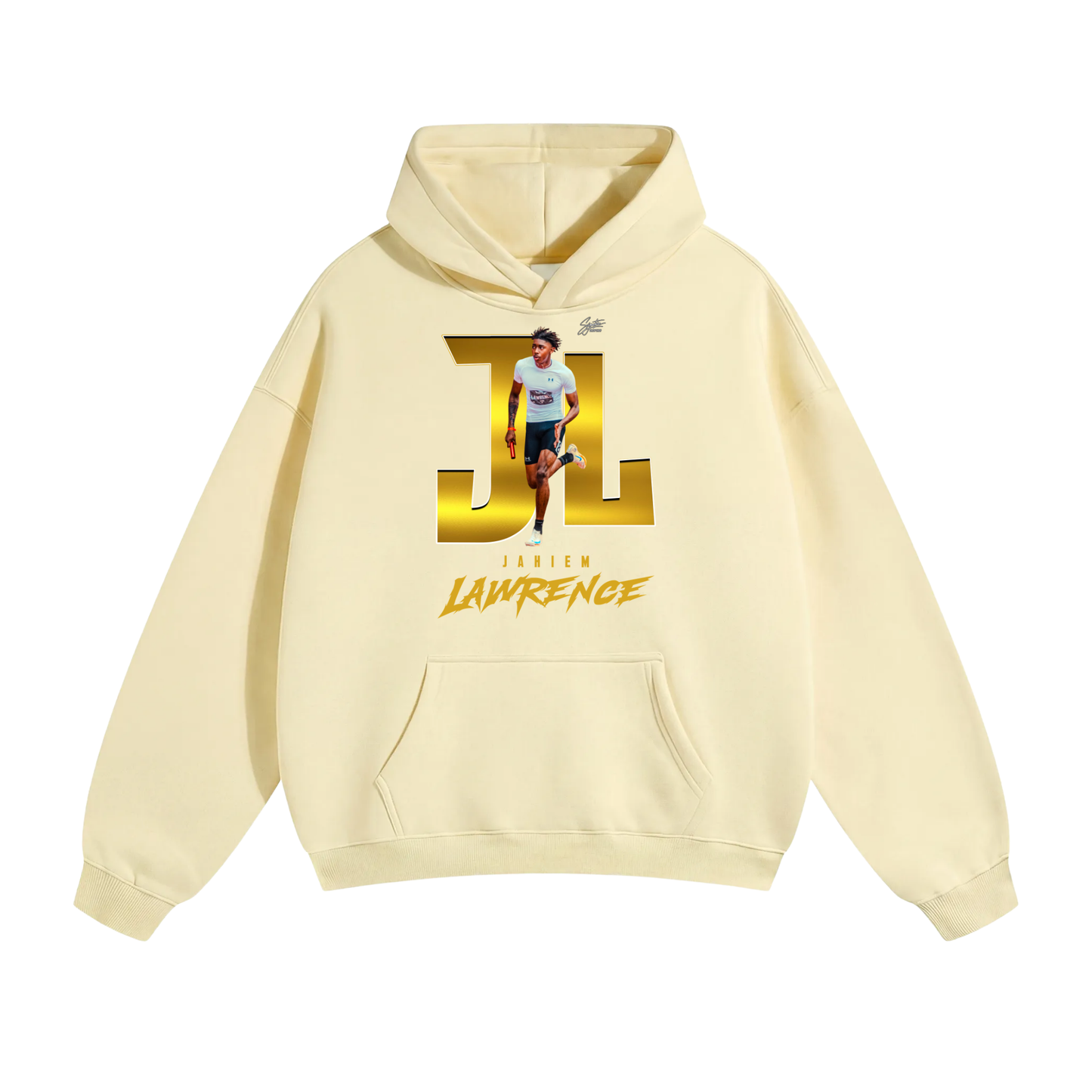 Jahiem Lawrence Oversize Fleeced Hoodie