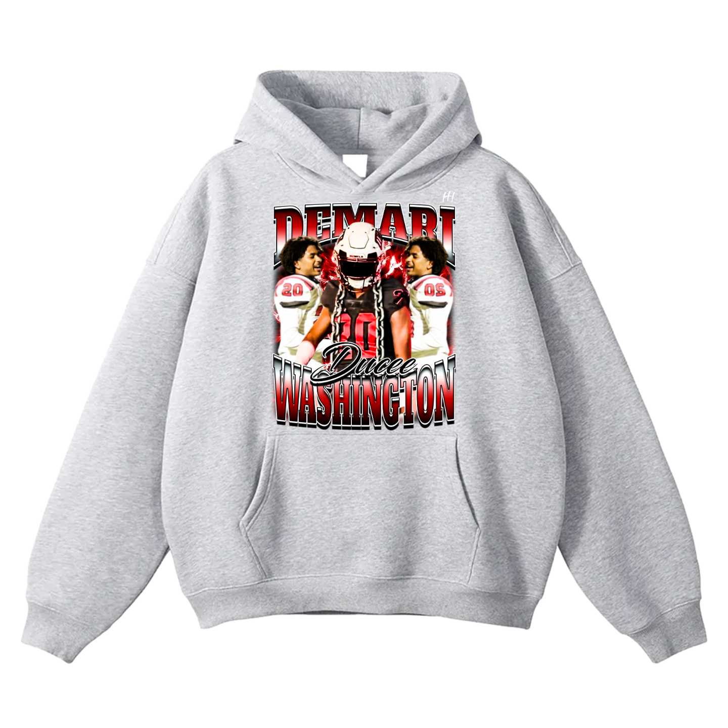 Demari Washington Oversize Fleeced Hoodie