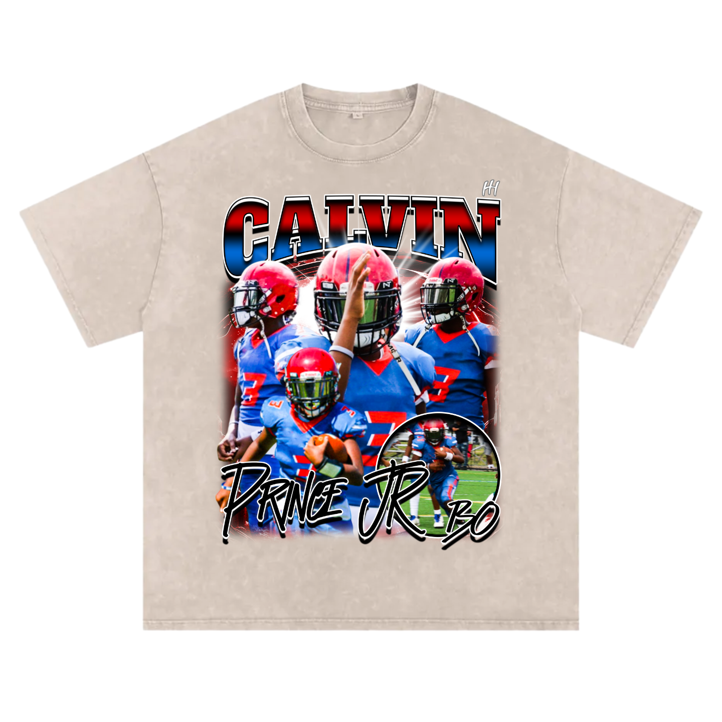 Calvin prince jr Heavyweight Oversized T-shirt