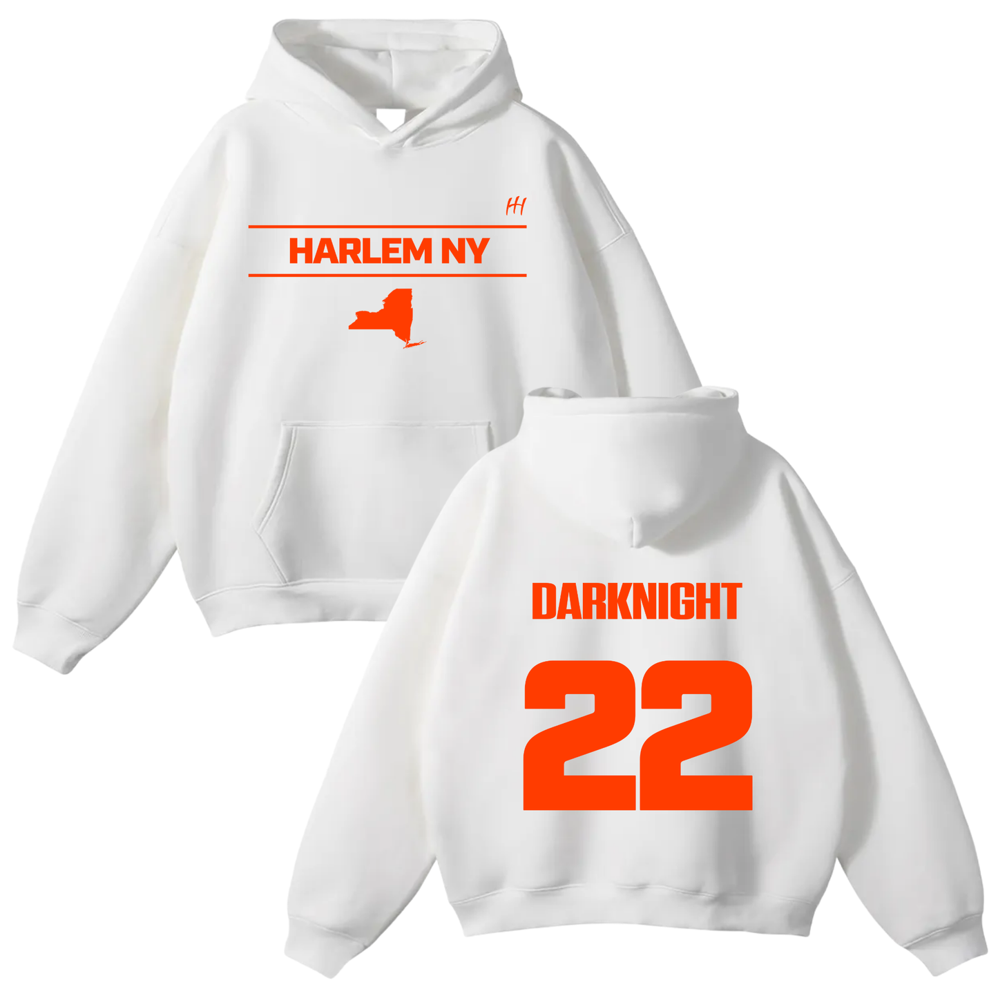 Omar Drammeh Oversize Fleeced Hoodie