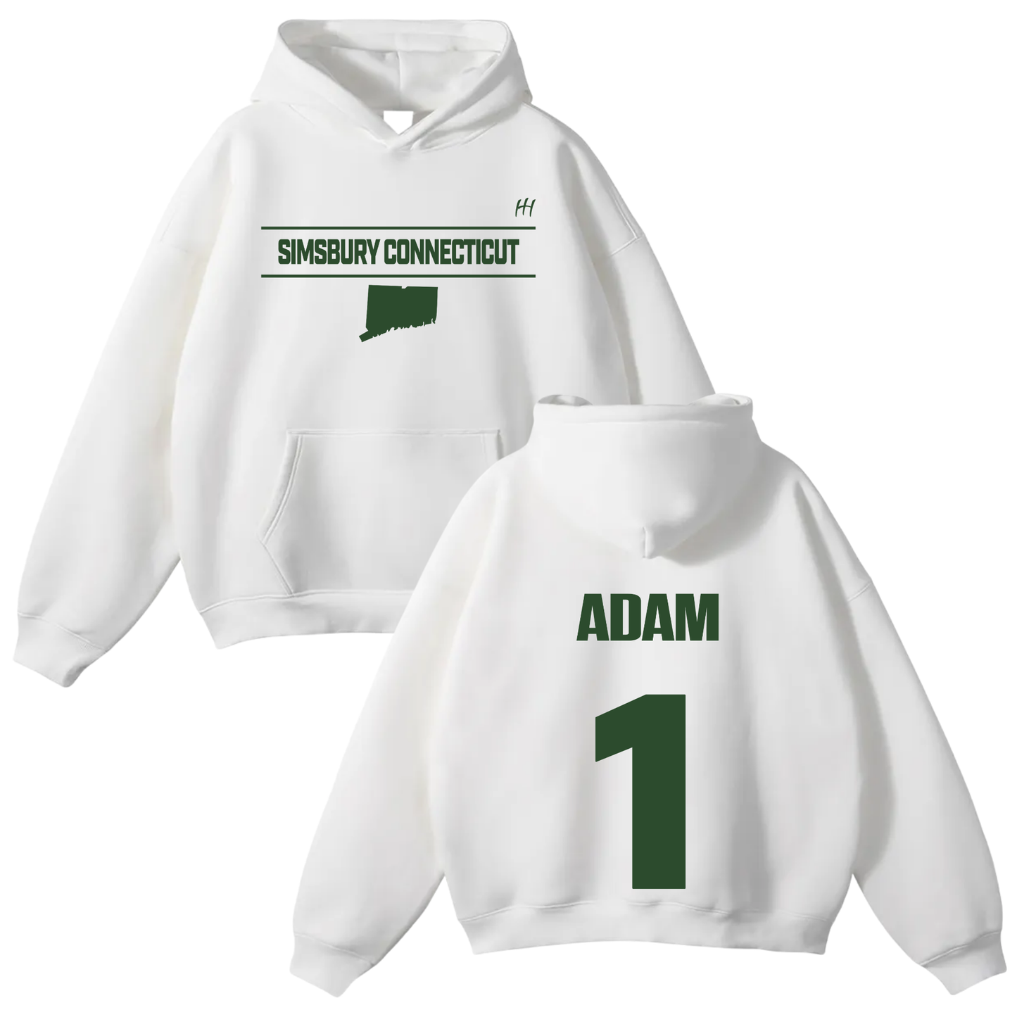Adam Vincent Oversize Fleeced Hoodie