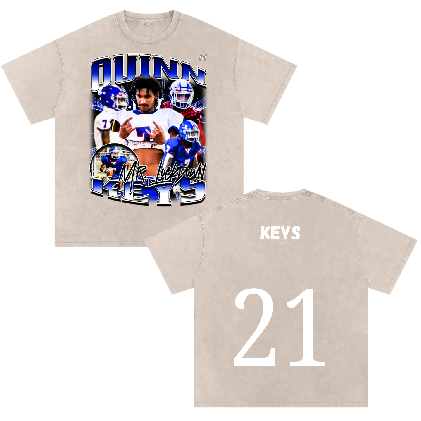 Quinn Keys Heavyweight Oversized T-shirt