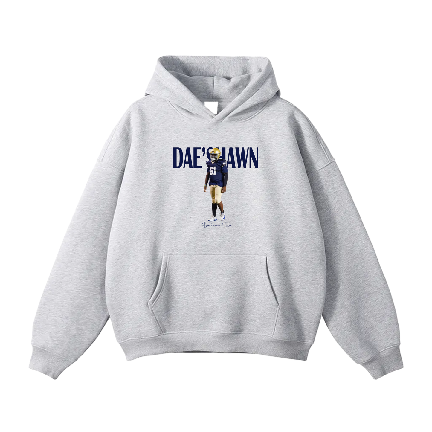 Dae'shawn Tyler Oversize Fleeced Hoodie