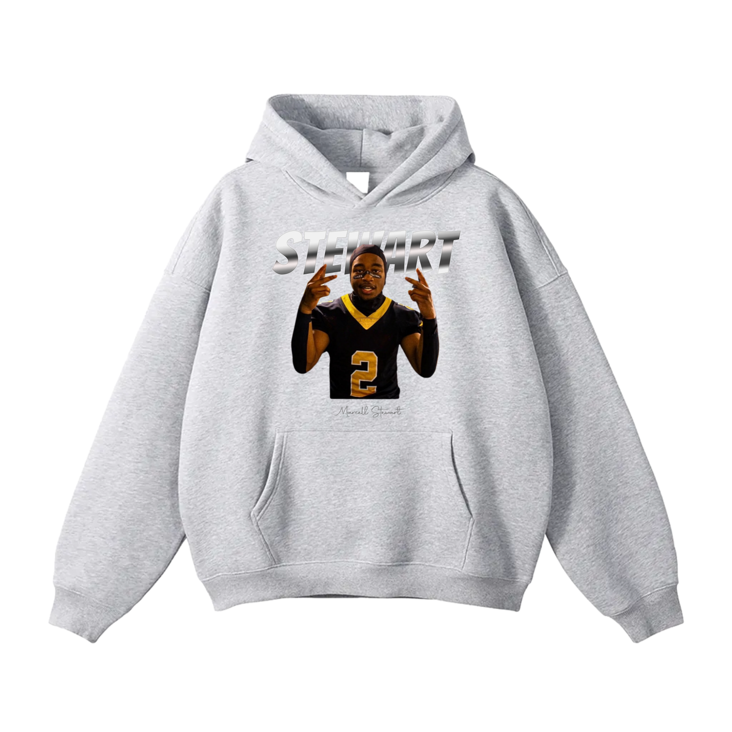 Marcell Stewart Oversize Fleeced Hoodie