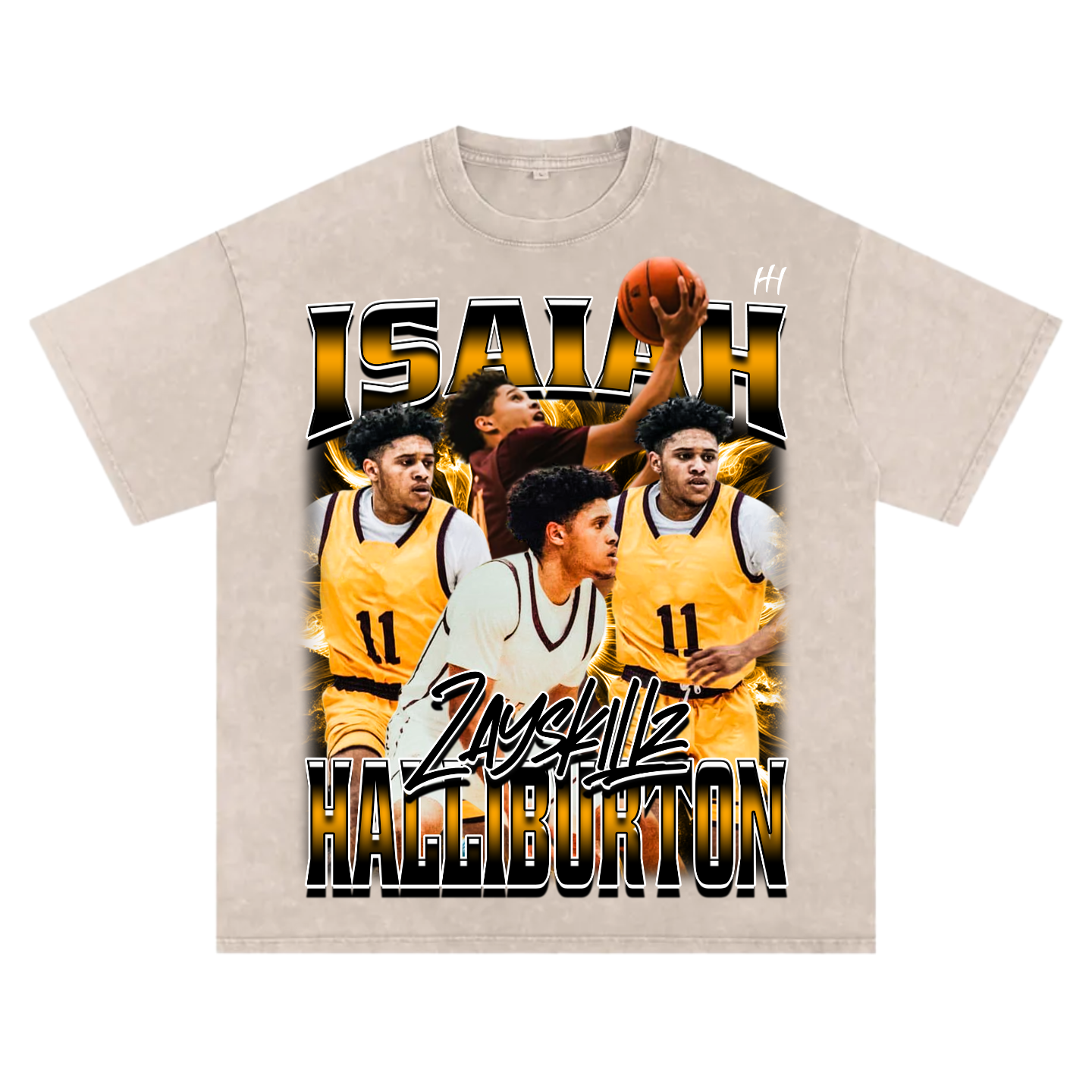 Isaiah Halliburton Oversized T-shirt