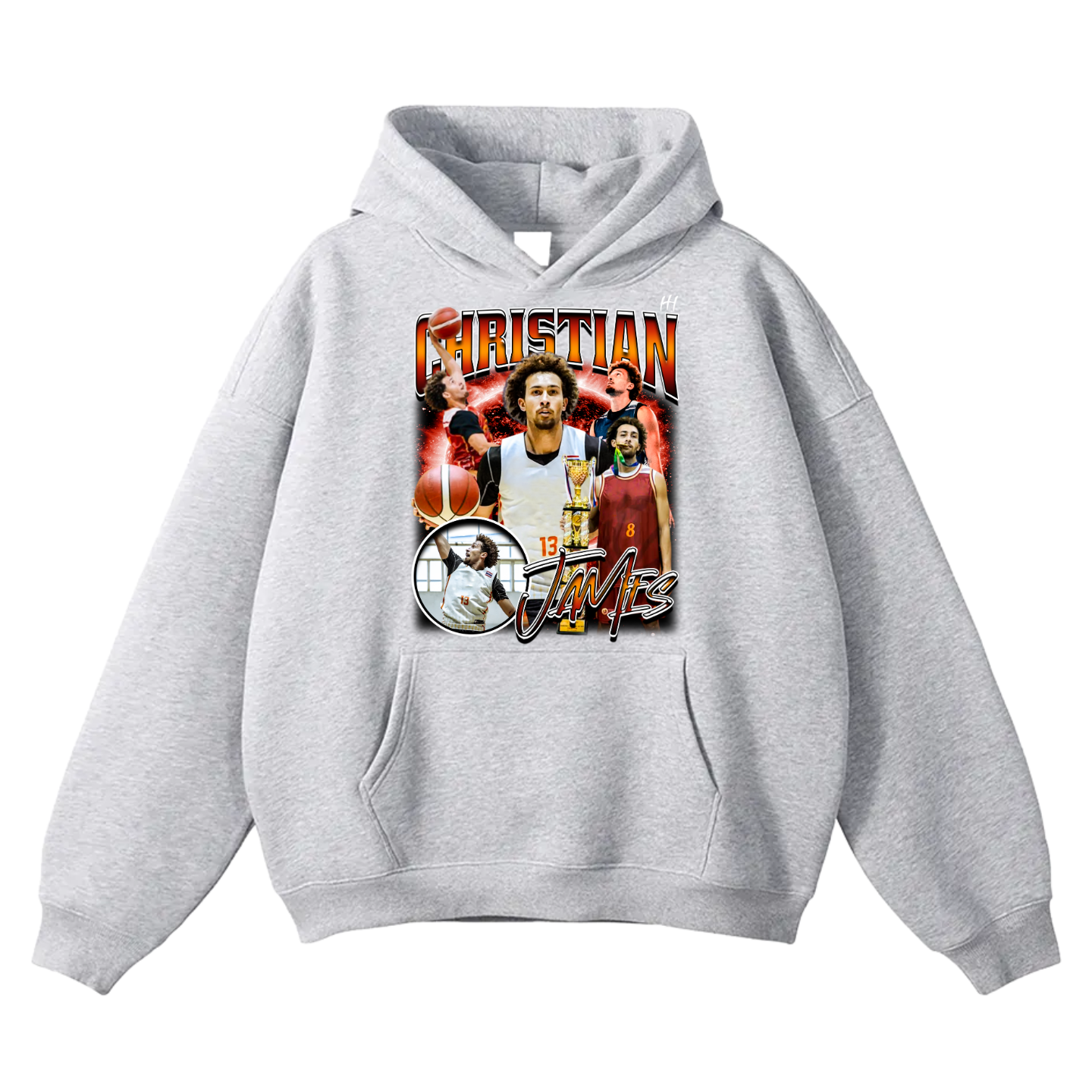 Christian James Oversize Fleeced Hoodie
