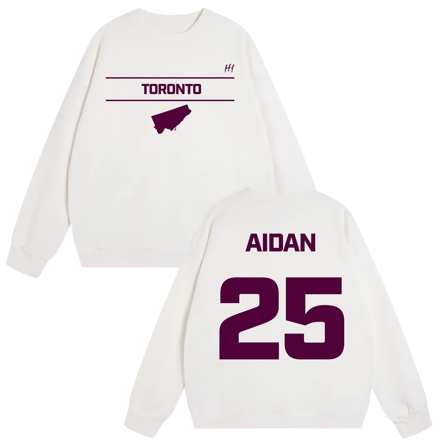 Aidan Simpsons Heavyweight Crewneck Sweatshirt