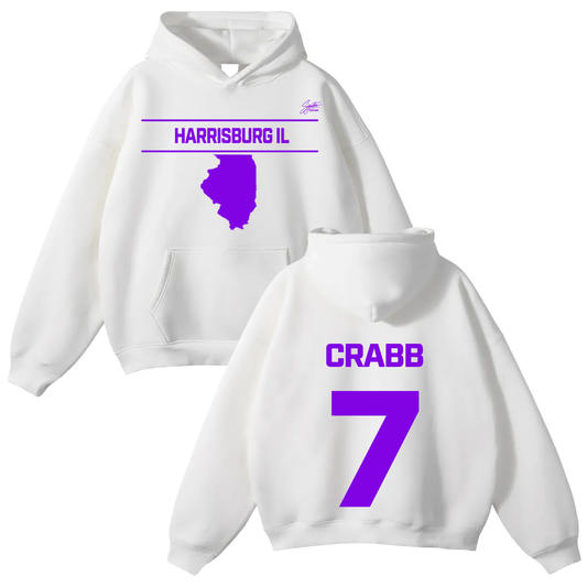 Ian Crabb Oversize Fleeced Hoodie