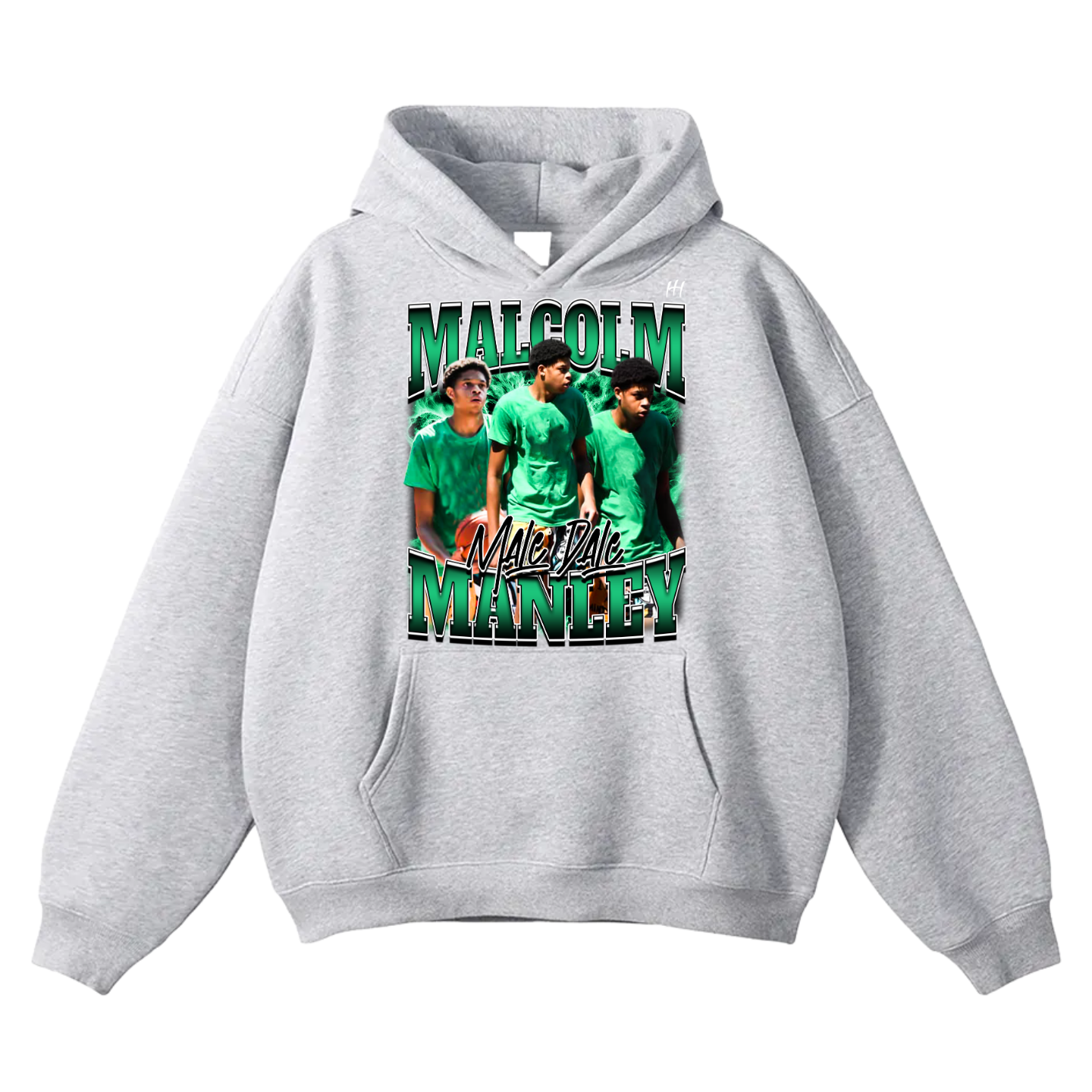 Malcolm Manley Oversize Fleeced Hoodie