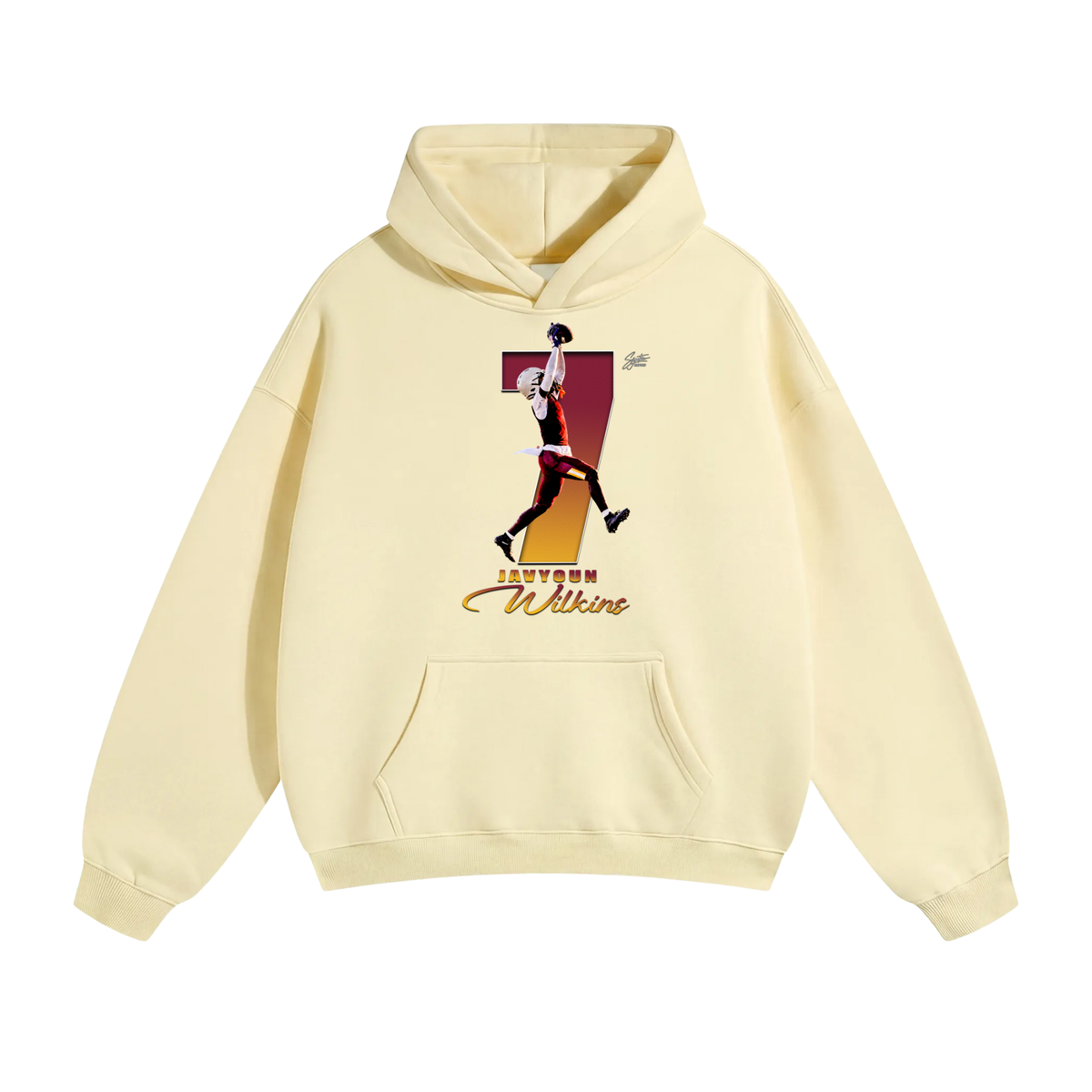 Javyoun Wilkins Oversize Fleeced Hoodie