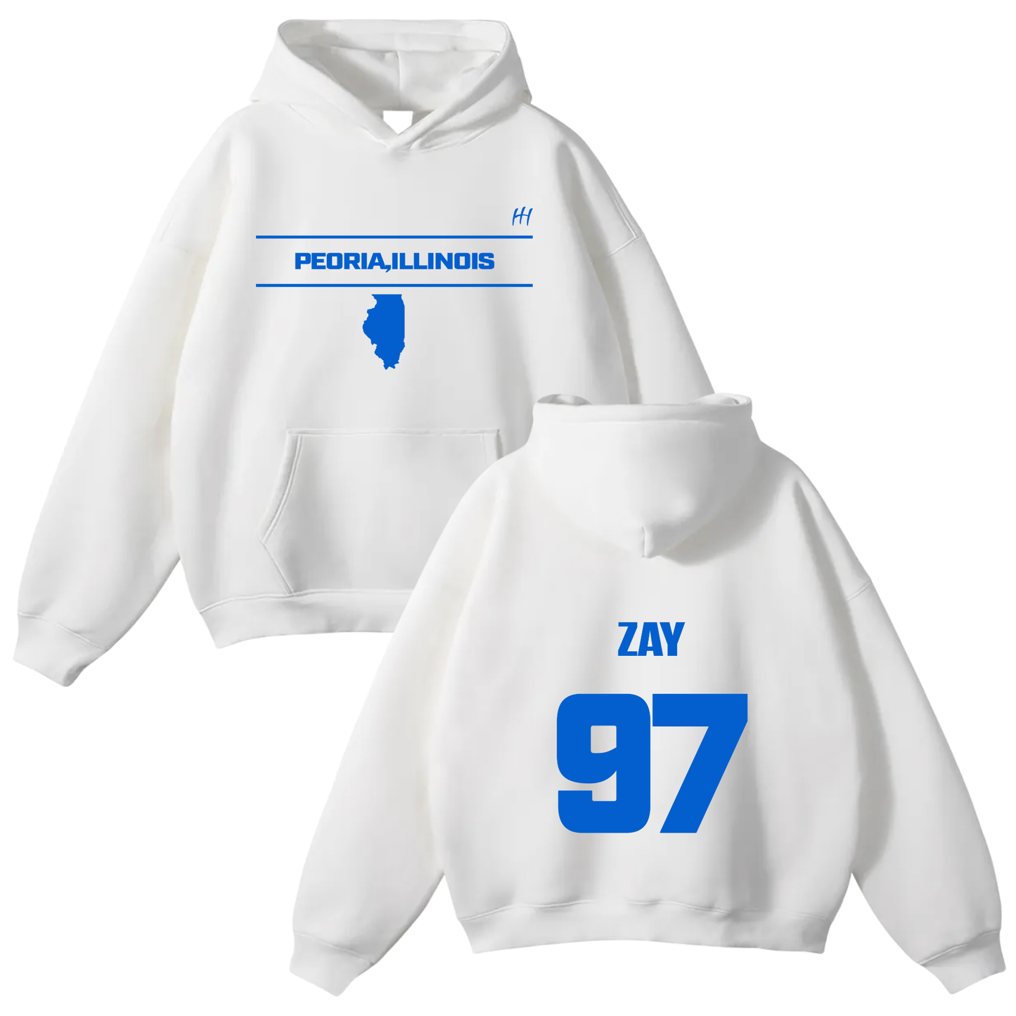 Isaiah Lamar Ward Oversize Fleeced Hoodie