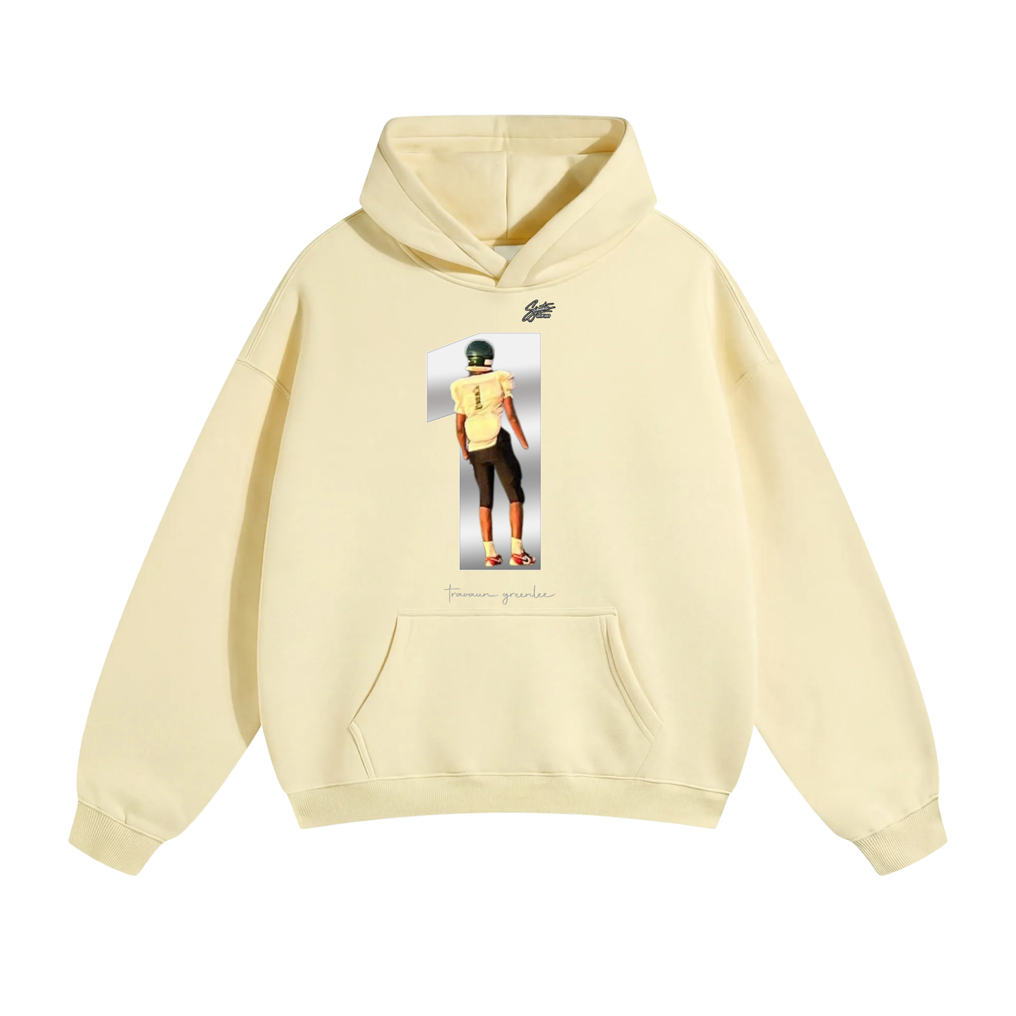 Travaun Greenlee Oversize Fleeced Hoodie
