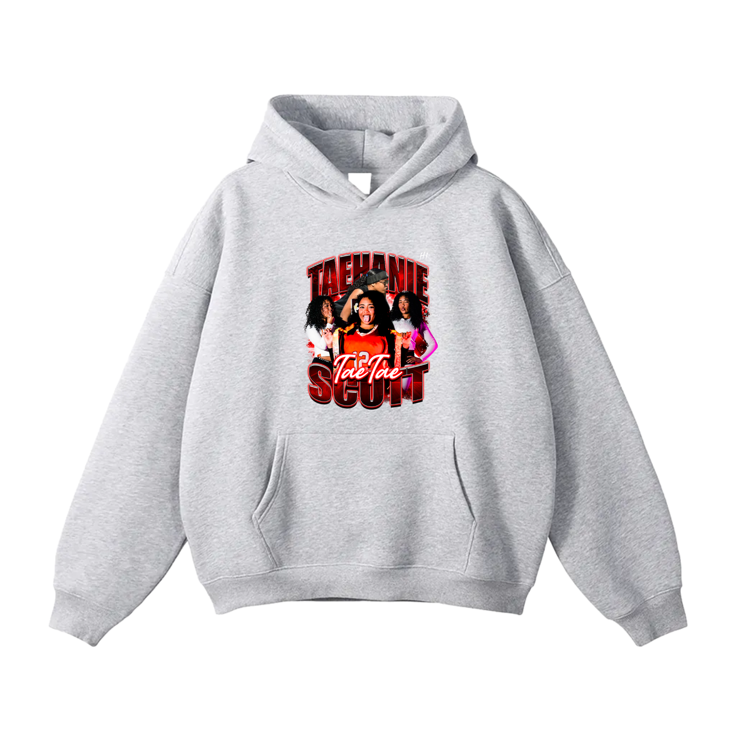 Taehanie Scott Oversize Fleeced Hoodie