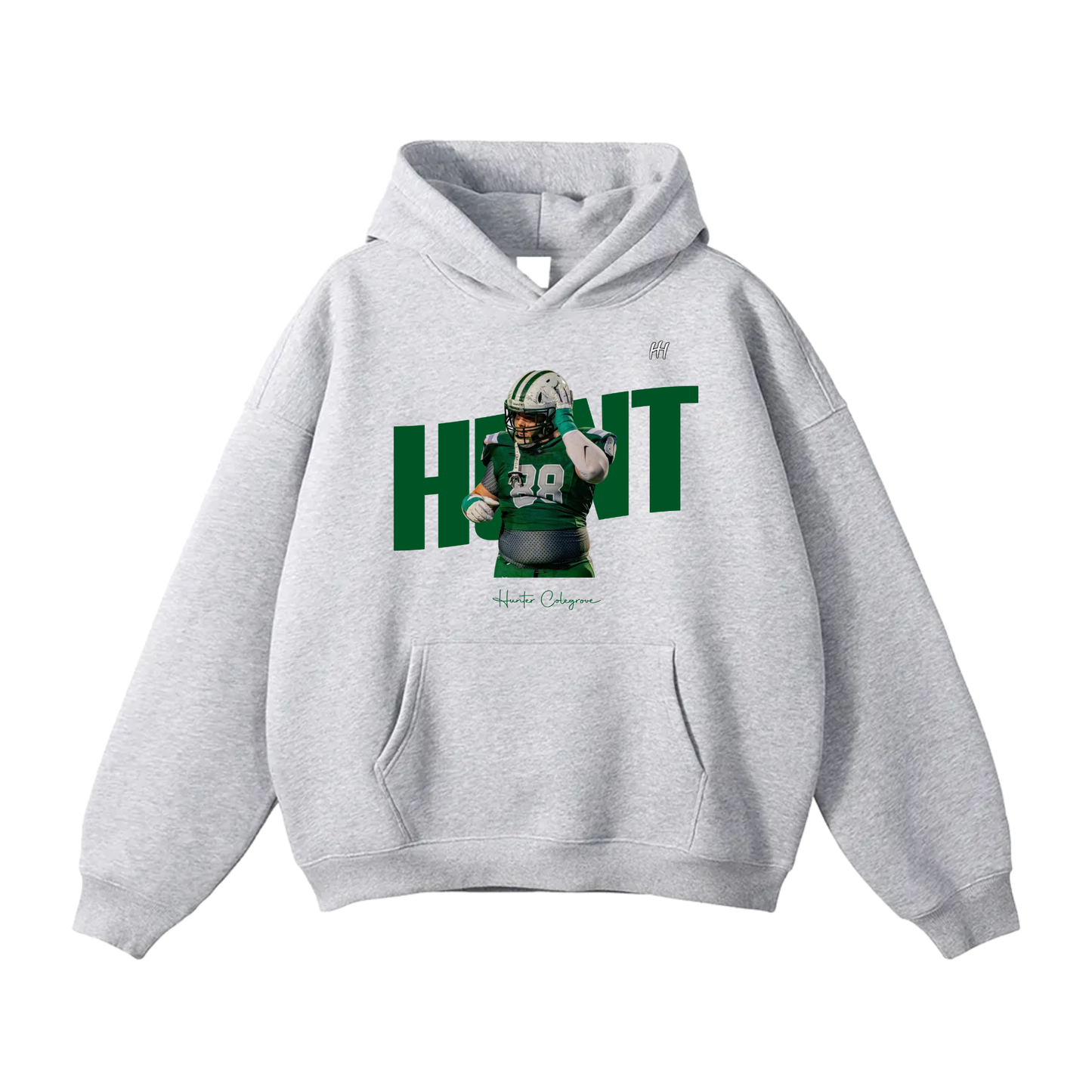 Hunter Colegrove Oversize Fleeced Hoodie