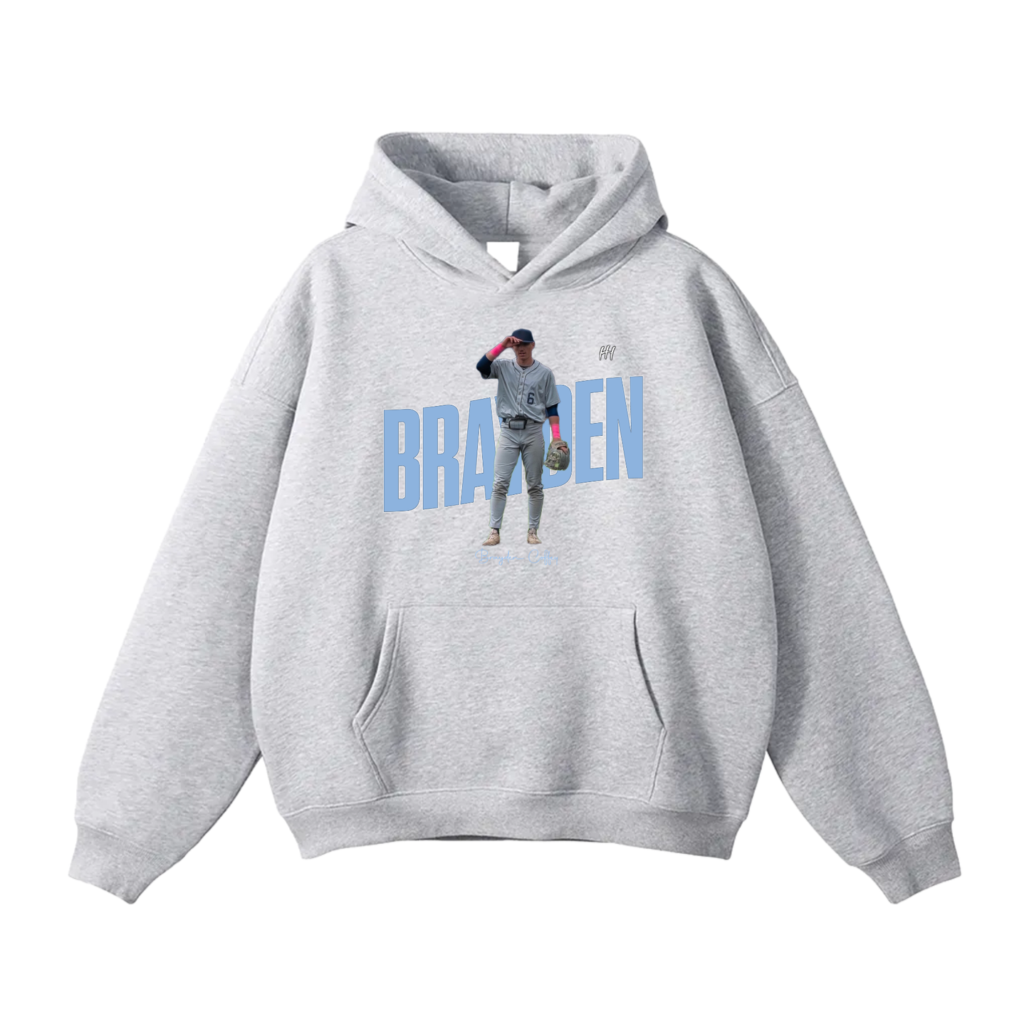 Brayden Coffey Oversize Fleeced Hoodie