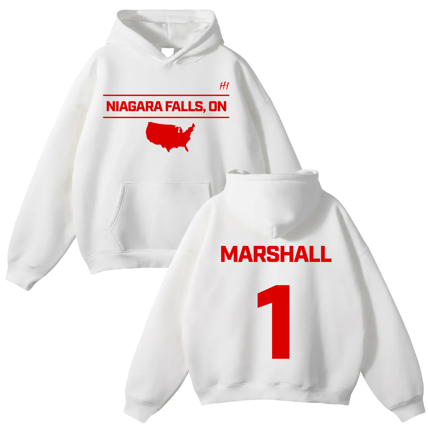 Marshall McCray Oversize Fleeced Hoodie