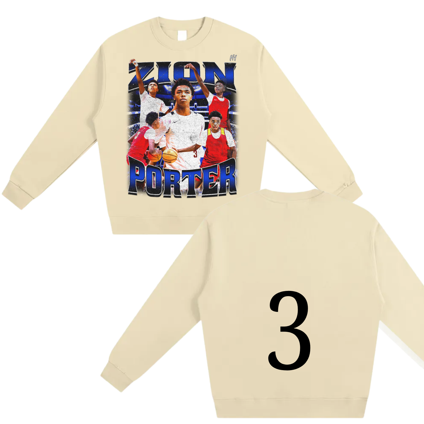 Zion Porter Heavyweight Crewneck Sweatshirt